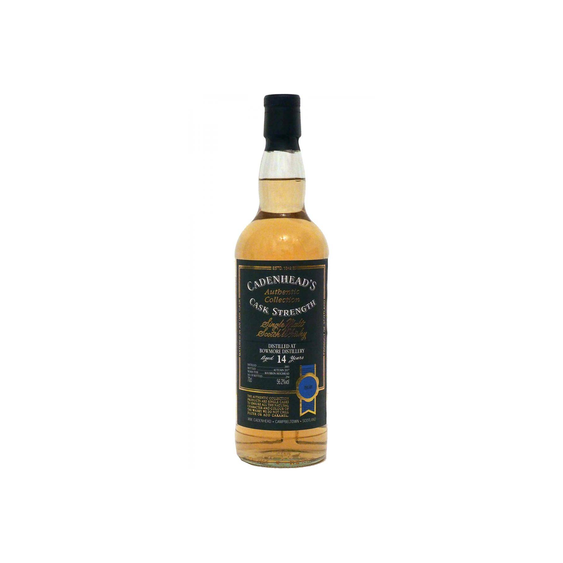 Bowmore Authentic Collection 2003 14 Years Single Malt Whisky 2