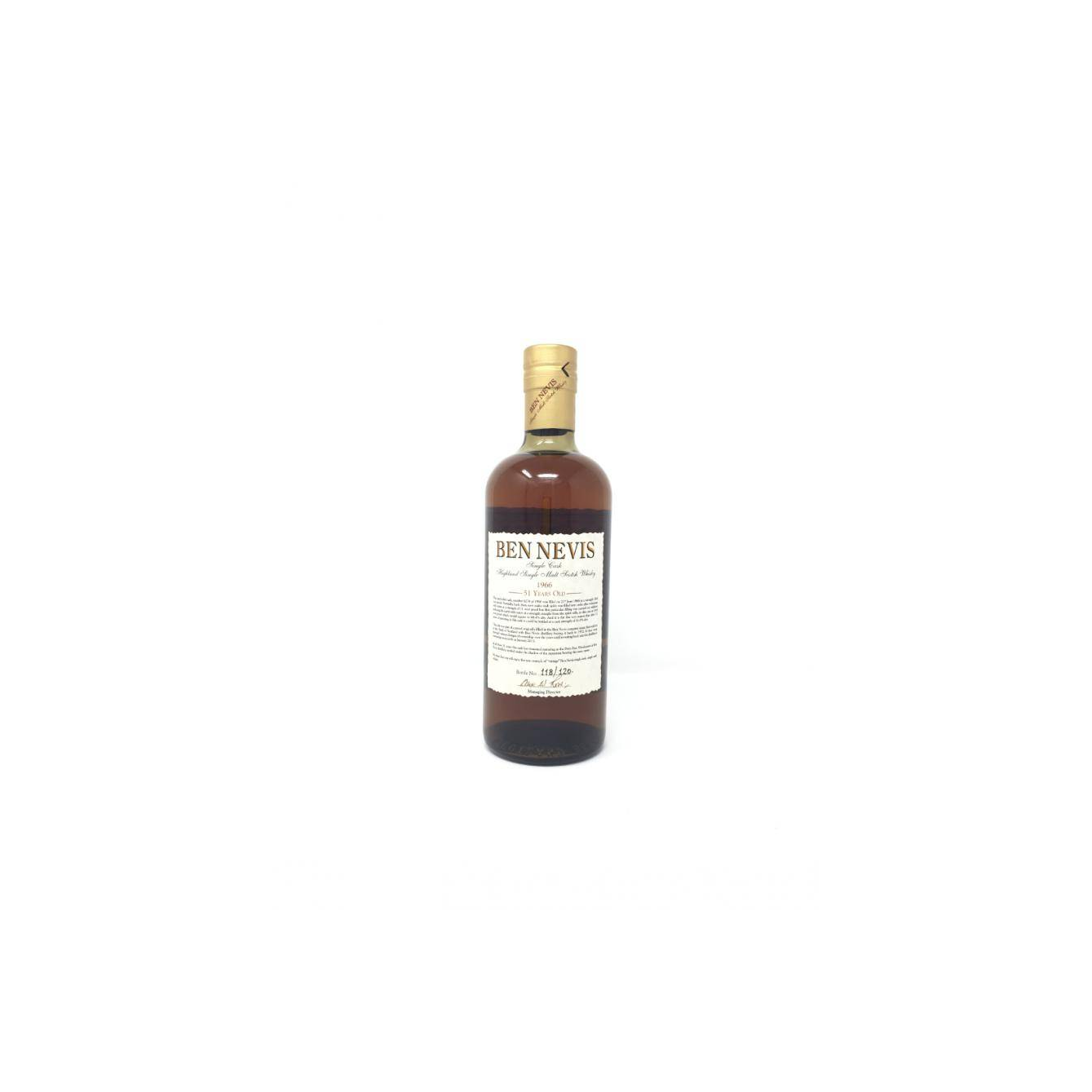 Ben Nevis Single Cask 1966 51 Years Single Malt Whisky 2