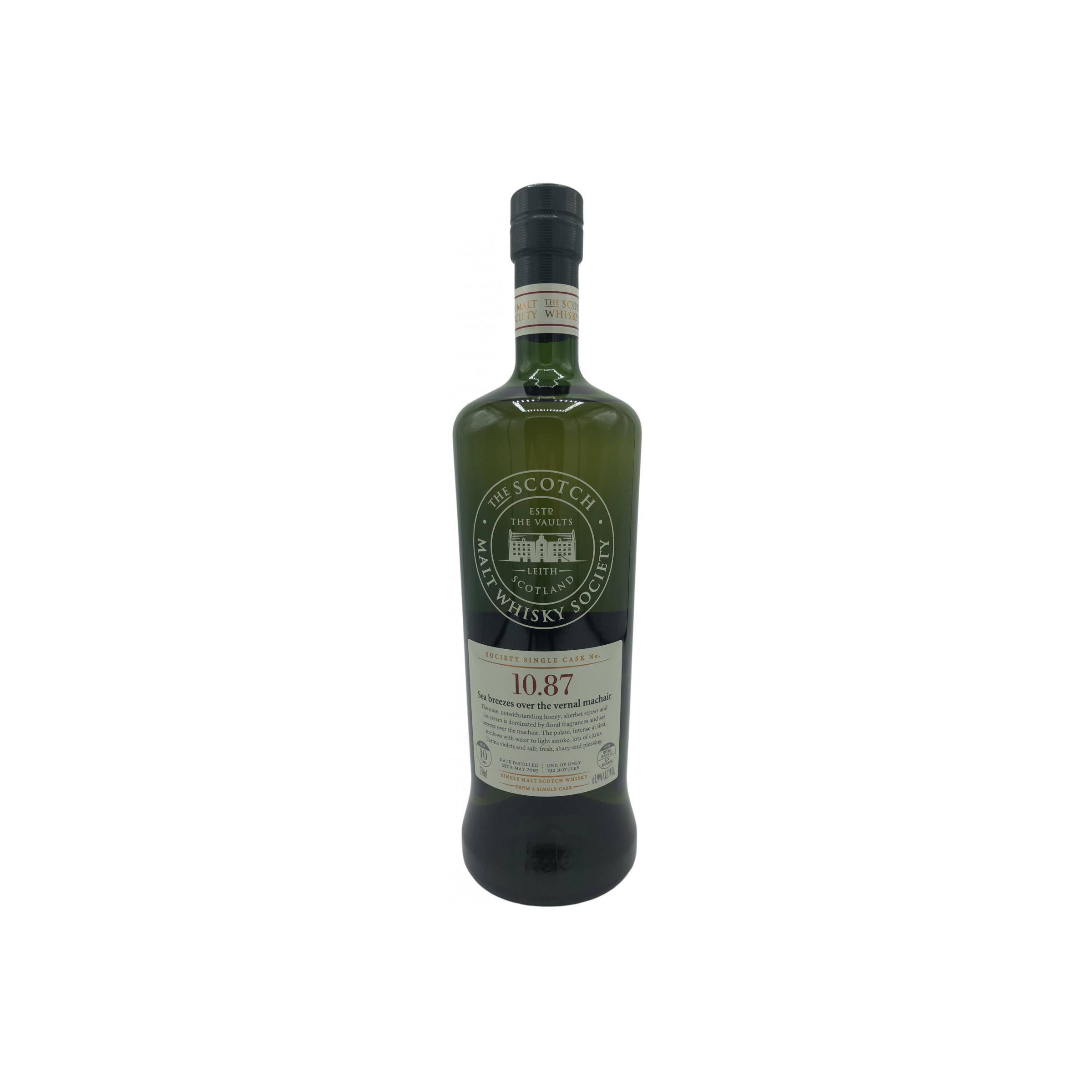 The Scotch Malt Whisky Society 2005 10 Years Single Malt Whisky