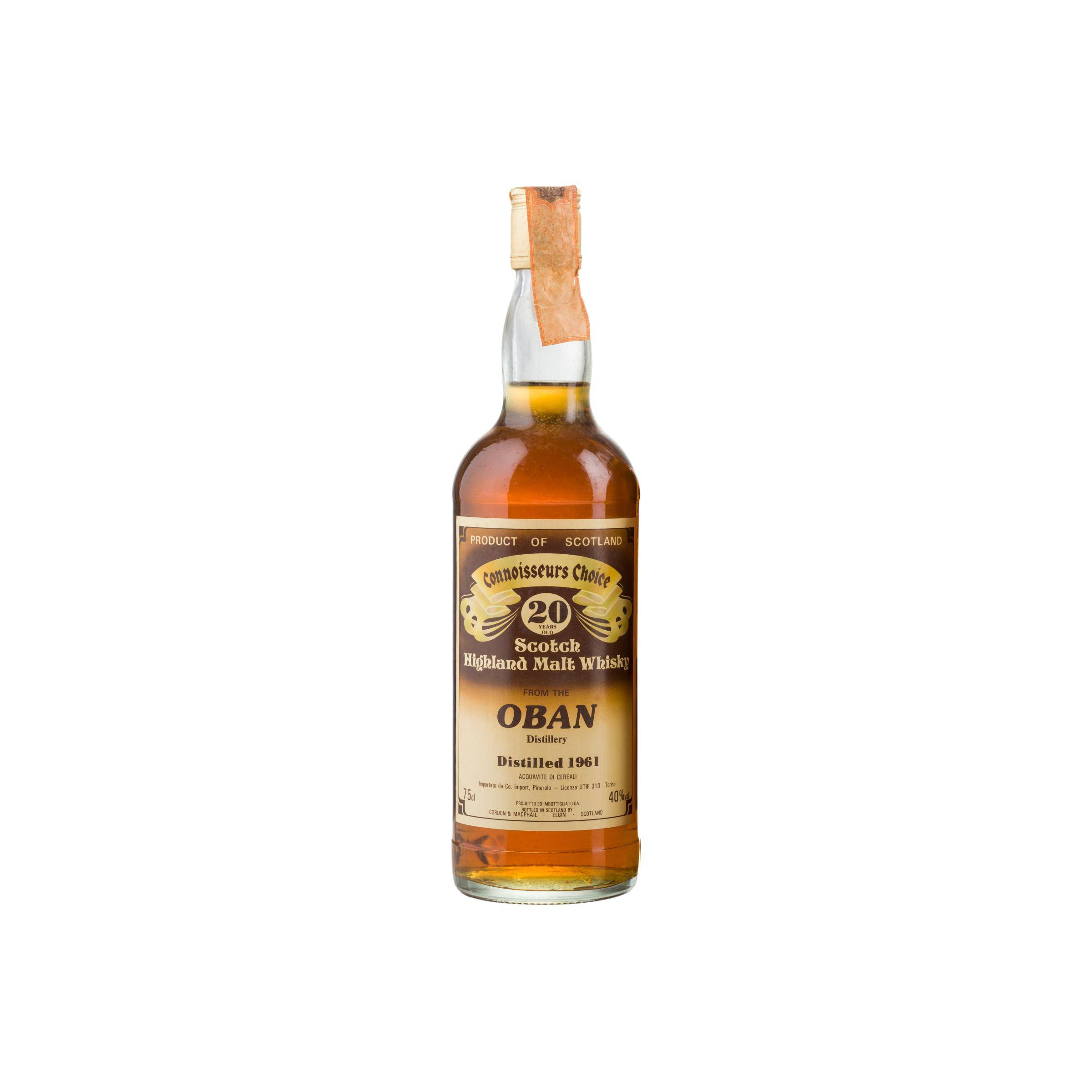 Oban Connoisseurs Choice 1961 20 Years Single Malt Whisky
