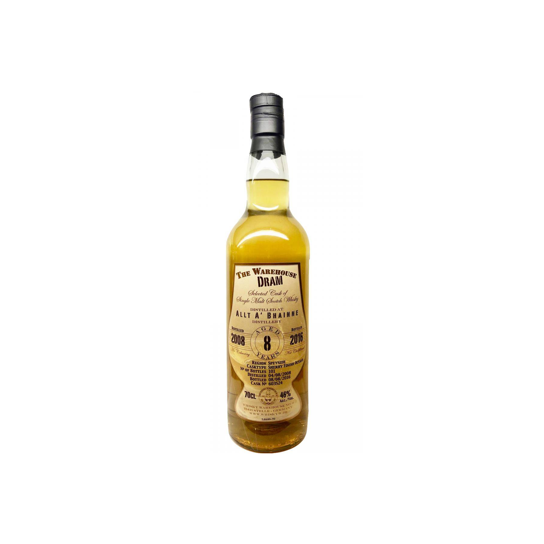 Allt-A-Bhainne 2008 8 Years Single Malt Whisky