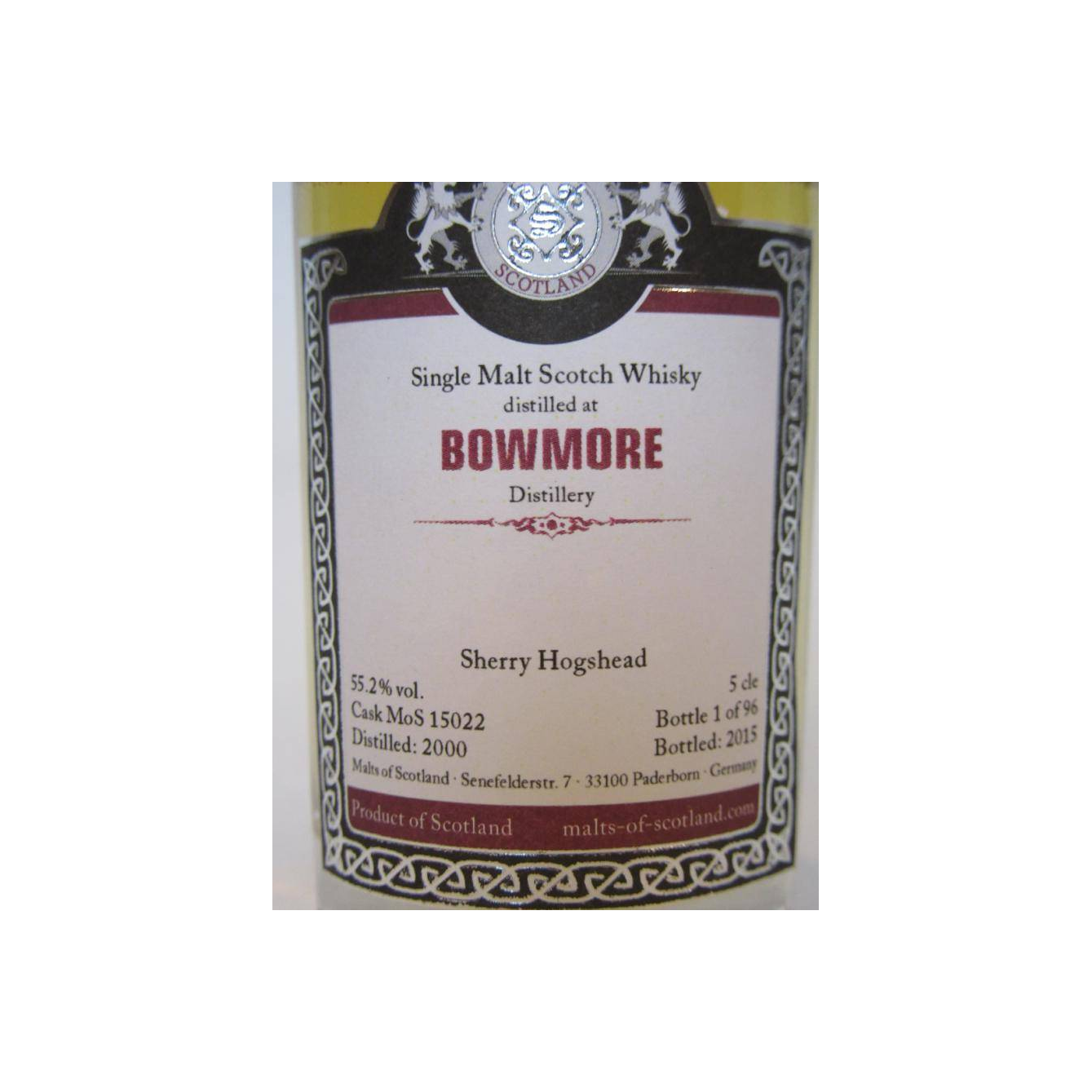 Bowmore 2000 15 Years Single Malt Whisky 2