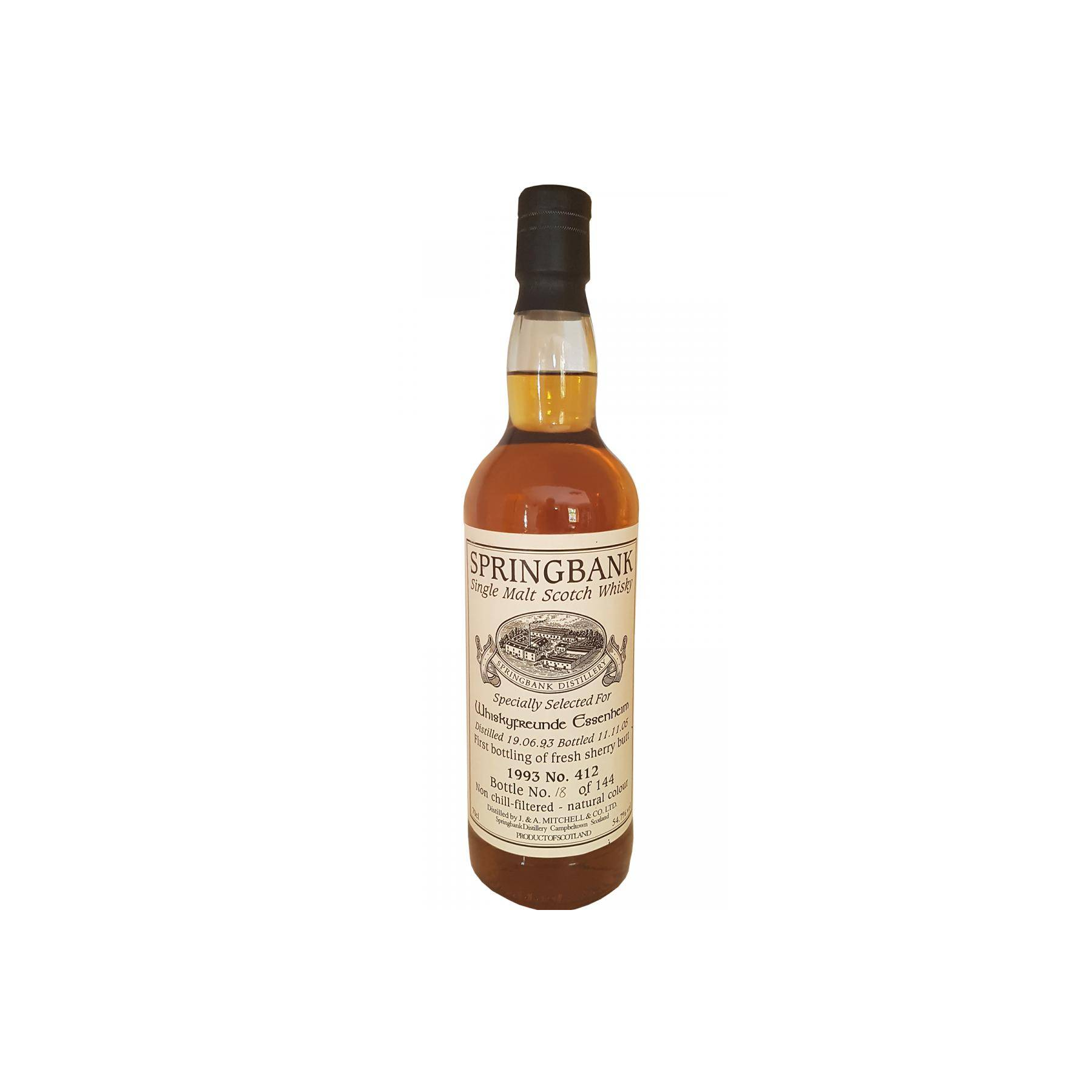 Springbank 1993 12 Years Single Malt Whisky