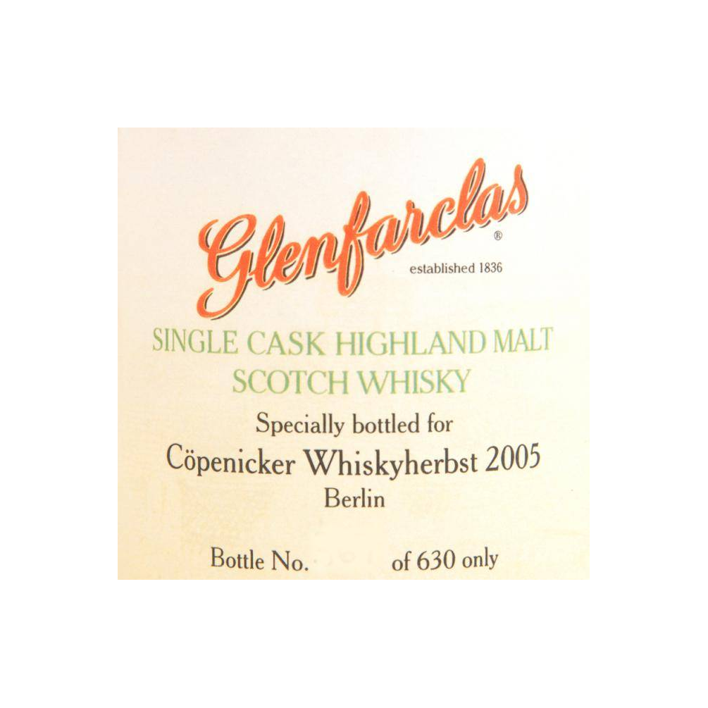 Glenfarclas 1995 9 Years Single Malt Whisky 2