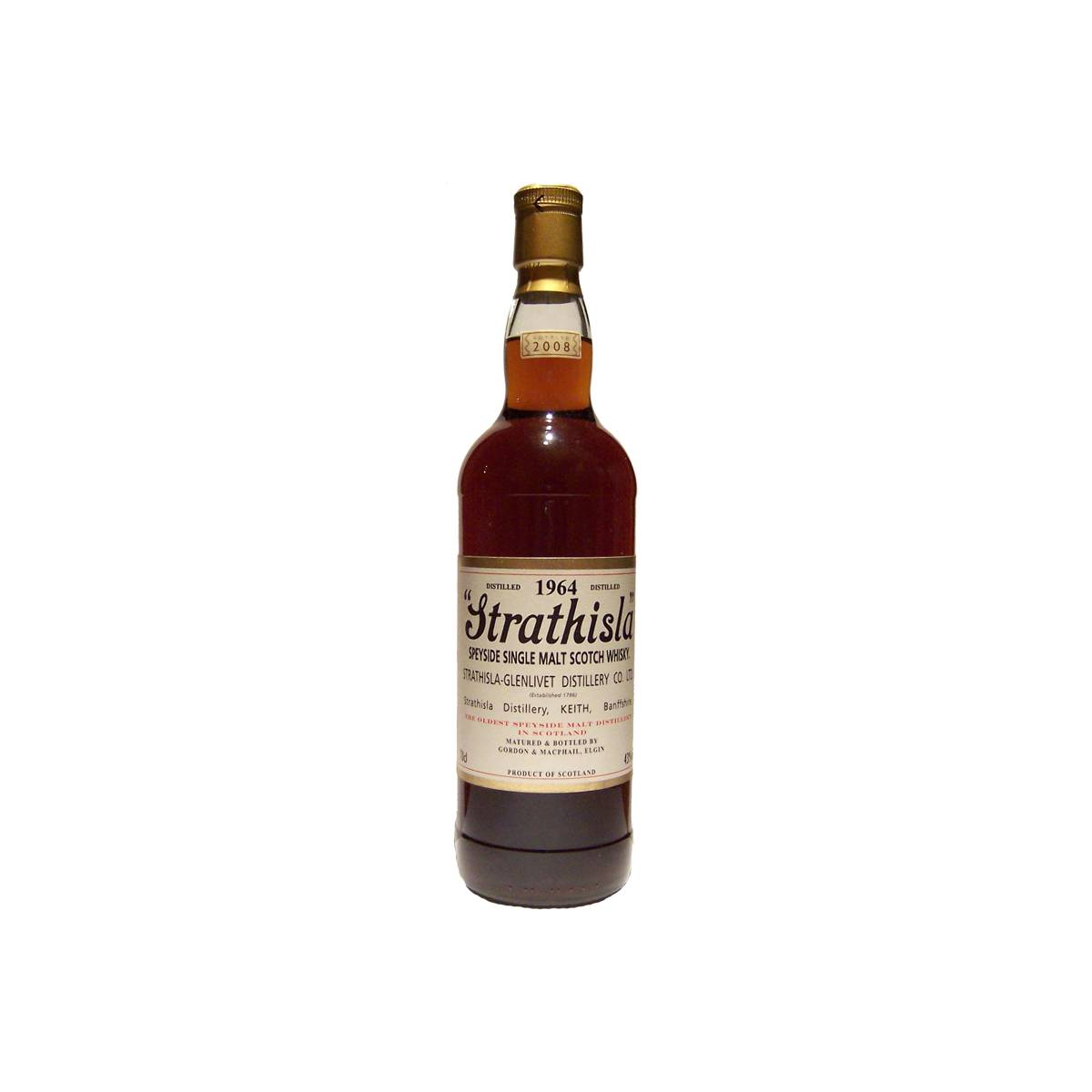 Strathisla Licensed Bottling 1964 44 Years Single Malt Whisky