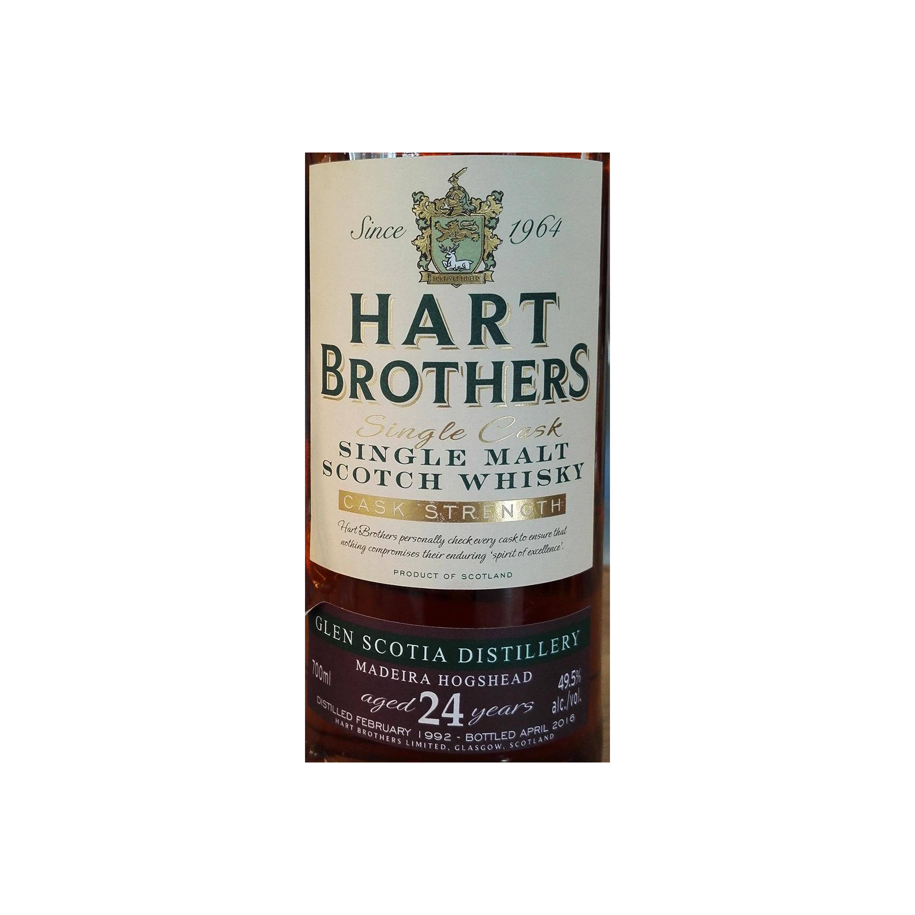 Glen Scotia 1992 24 Years Single Malt Whisky 2