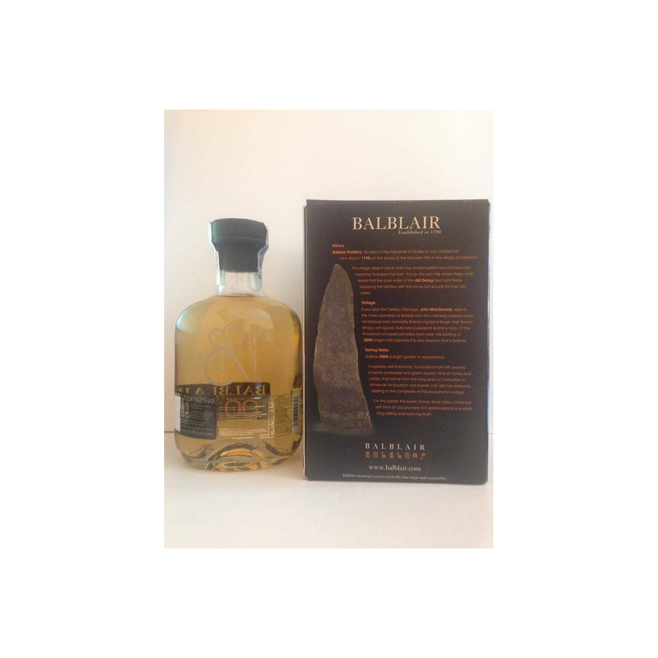 Balblair 2000 11 Years Single Malt Whisky 3