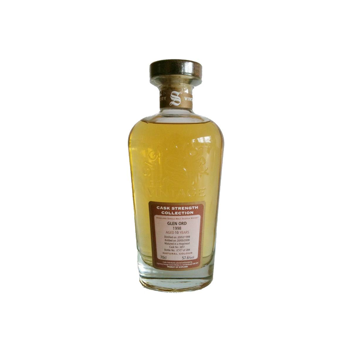Glen Ord Cask Strength Collection 1998 10 Years Single Malt Whisky