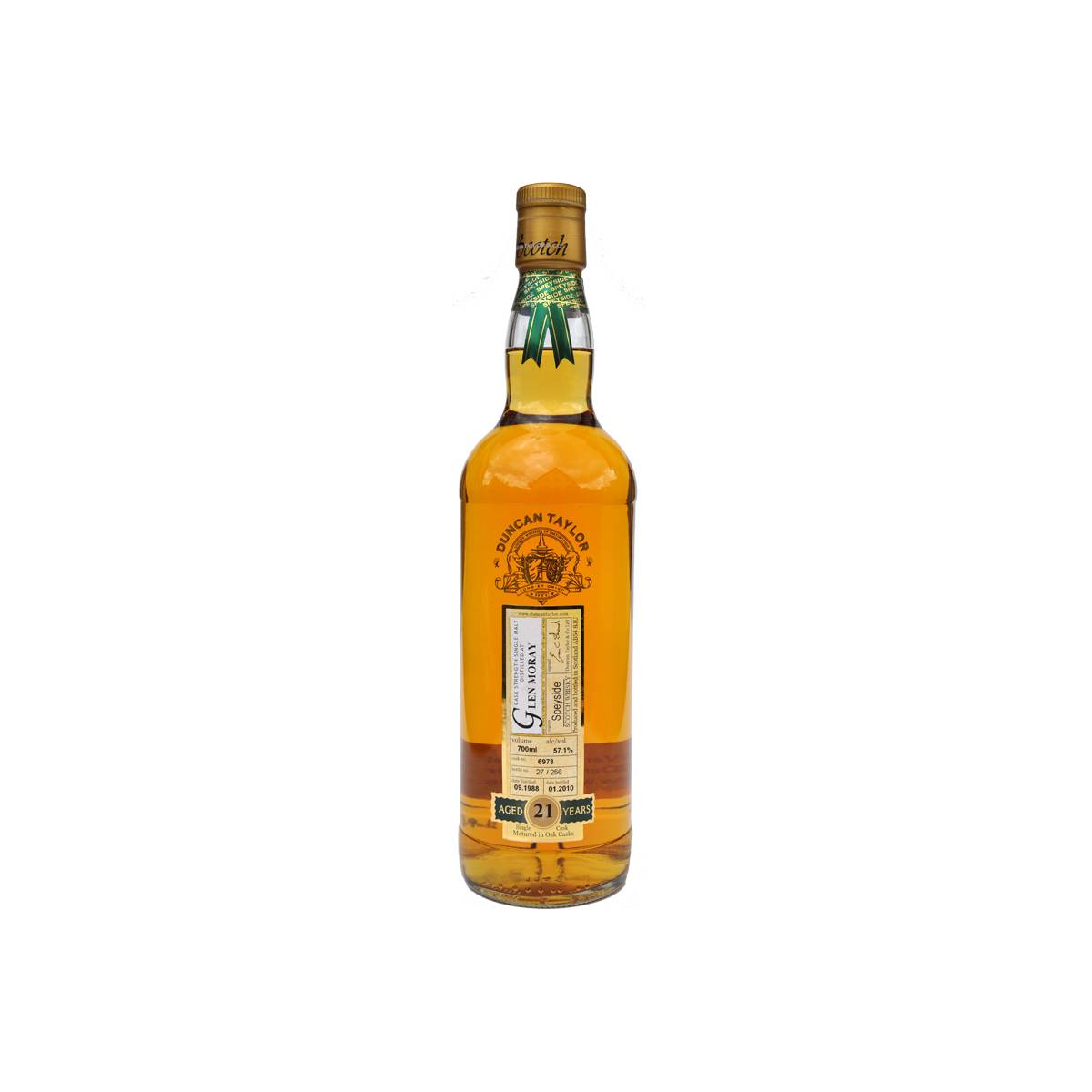 Glen Moray Rare Auld 1988 21 Years Single Malt Whisky