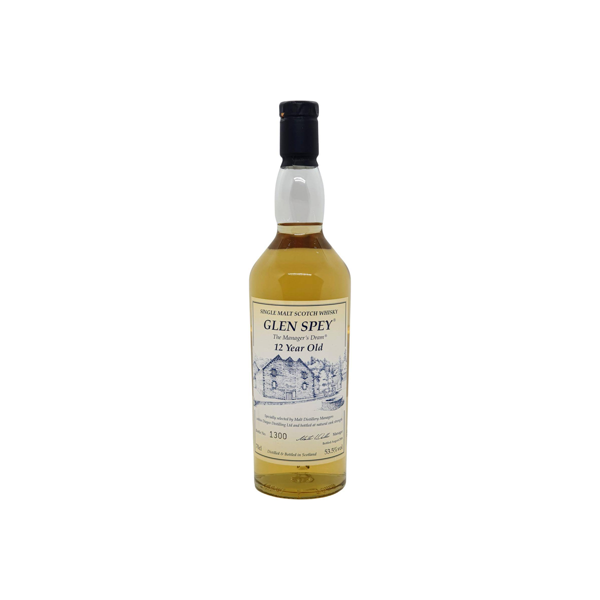 Glen Spey 12 Years Single Malt Whisky