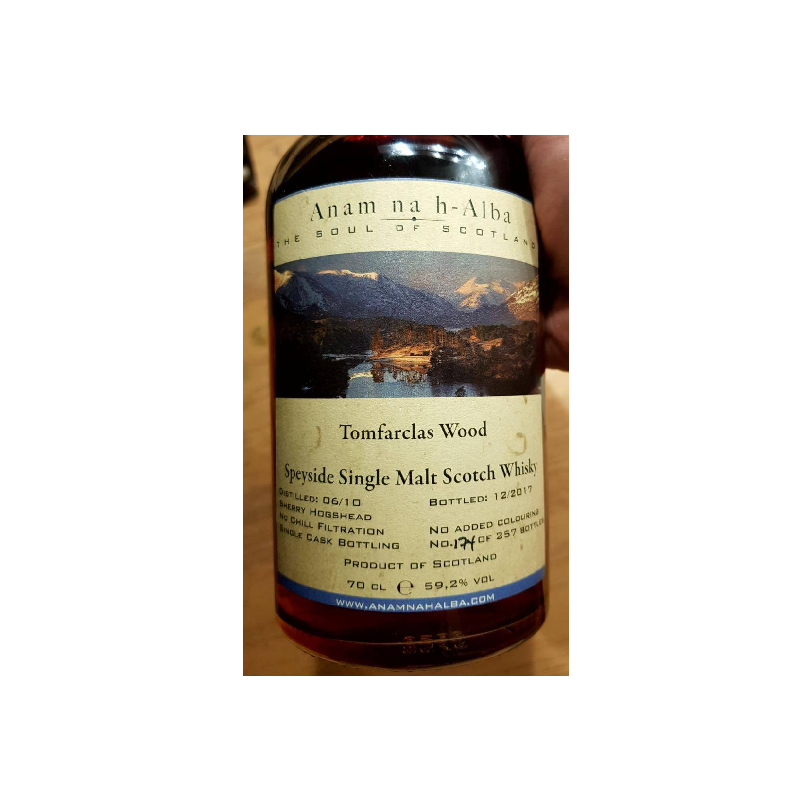 Tomfarclas Wood 2010 ANHA 2