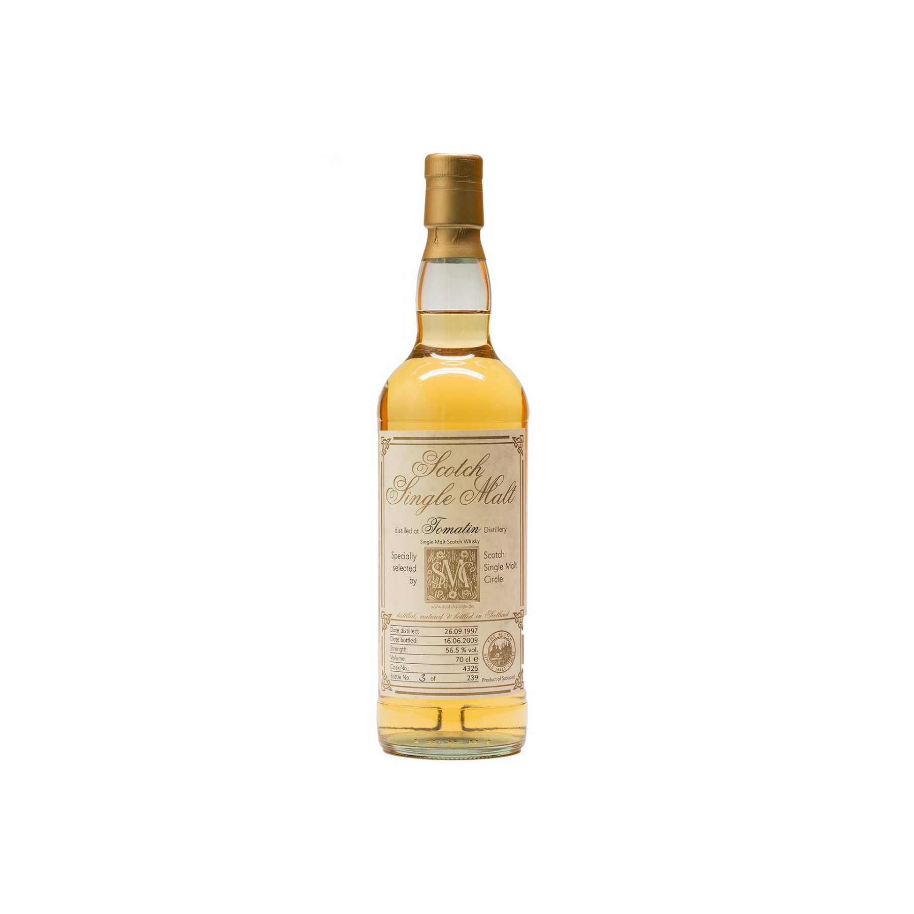 Tomatin 1997 11 Years Single Malt Whisky