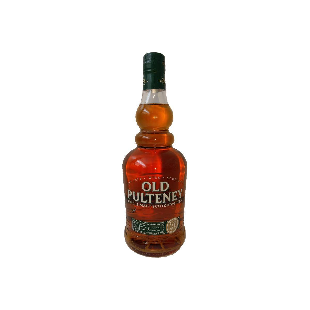 Old Pulteney 21 Years Single Malt Whisky