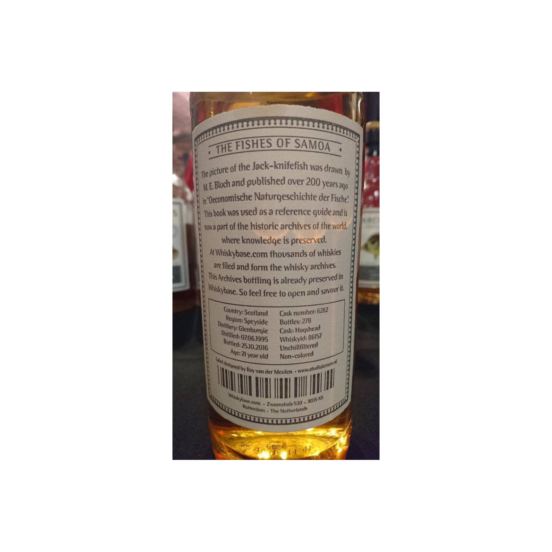 Glenburgie 1995 21 Years Single Malt Whisky 3