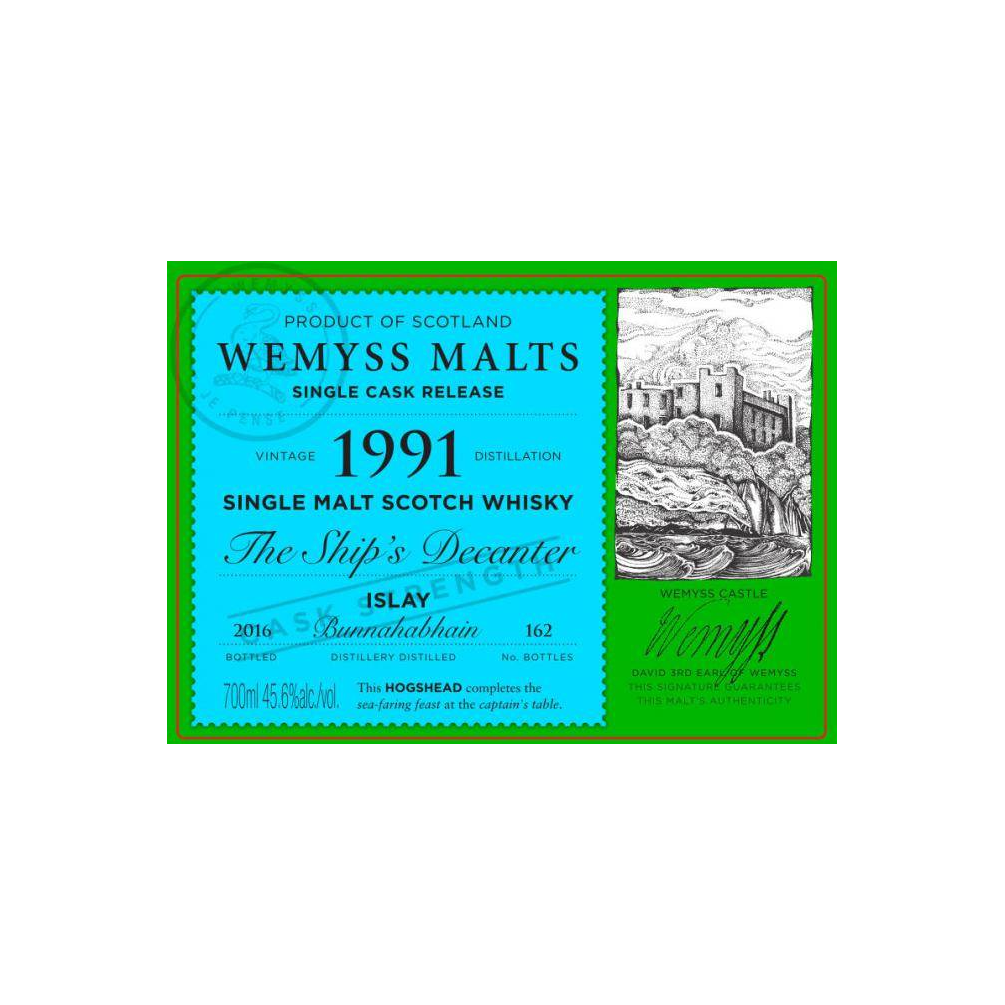 Bunnahabhain 1991 25 Years Single Malt Whisky 2