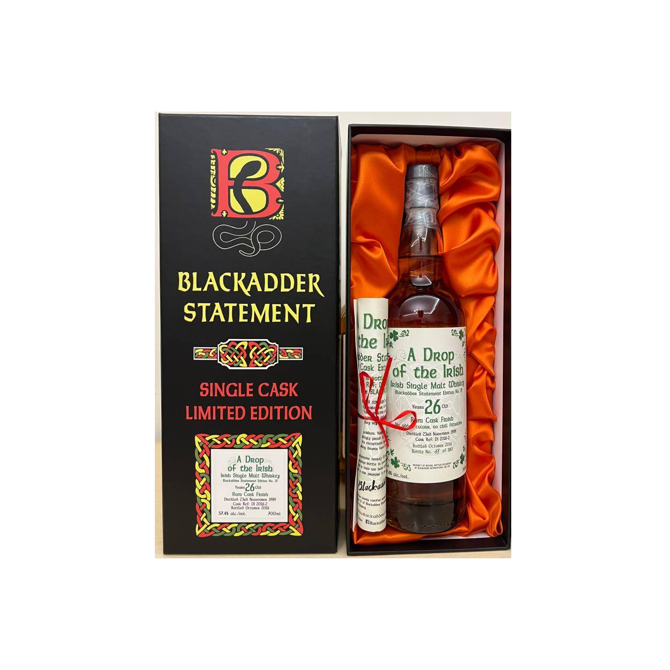 Blackadder 1989 26 Years Single Malt Whisky 3