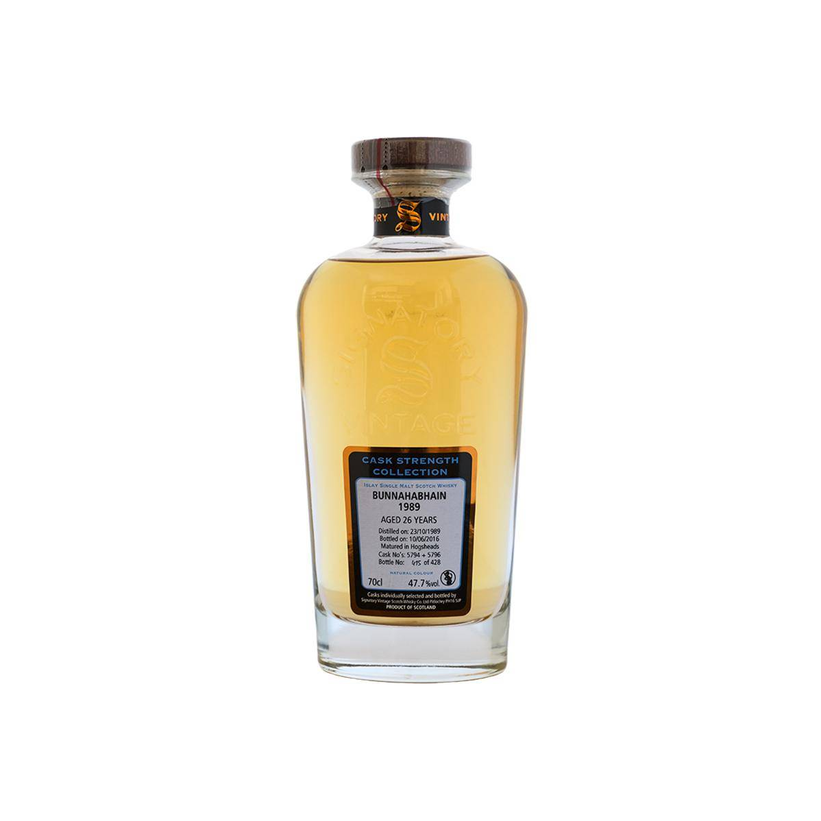 Bunnahabhain Cask Strength Collection 1989 26 Years Single Malt Whisky