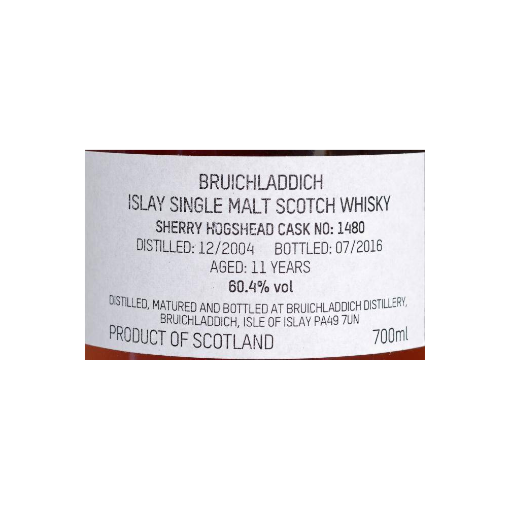 Bruichladdich 2004 11 Years Single Malt Whisky 2