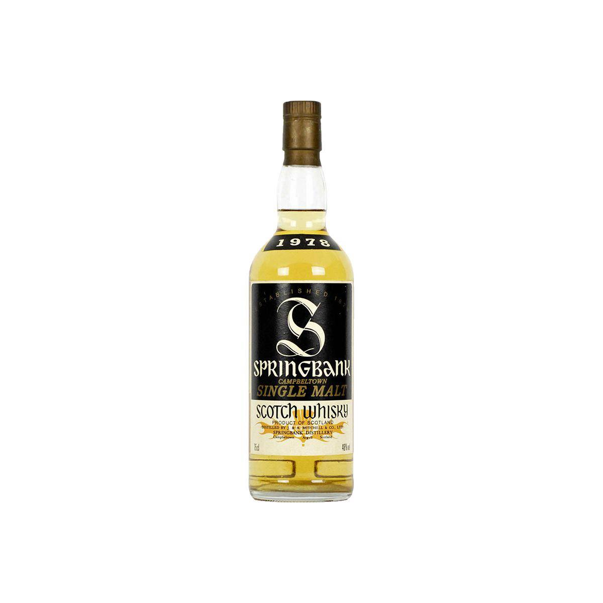Springbank 1978 Single Malt Whisky