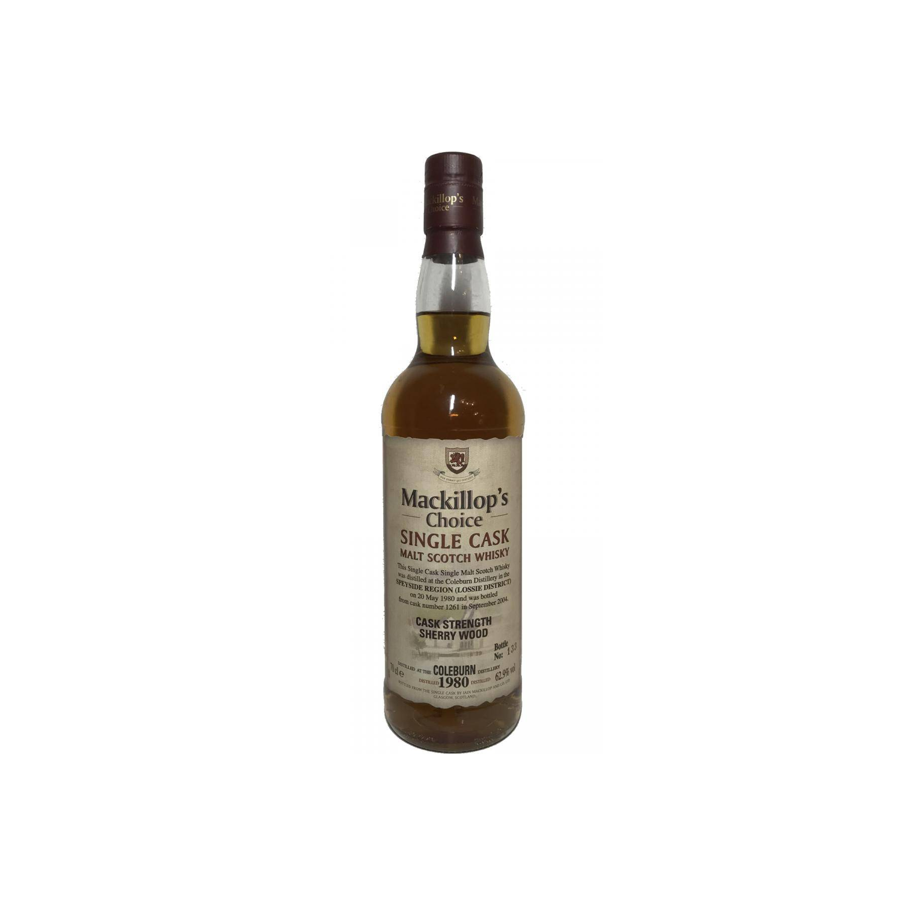 Coleburn 1980 24 Years Single Malt Whisky