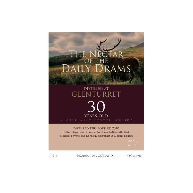 The Glenturret 1980 30 Years Single Malt Whisky