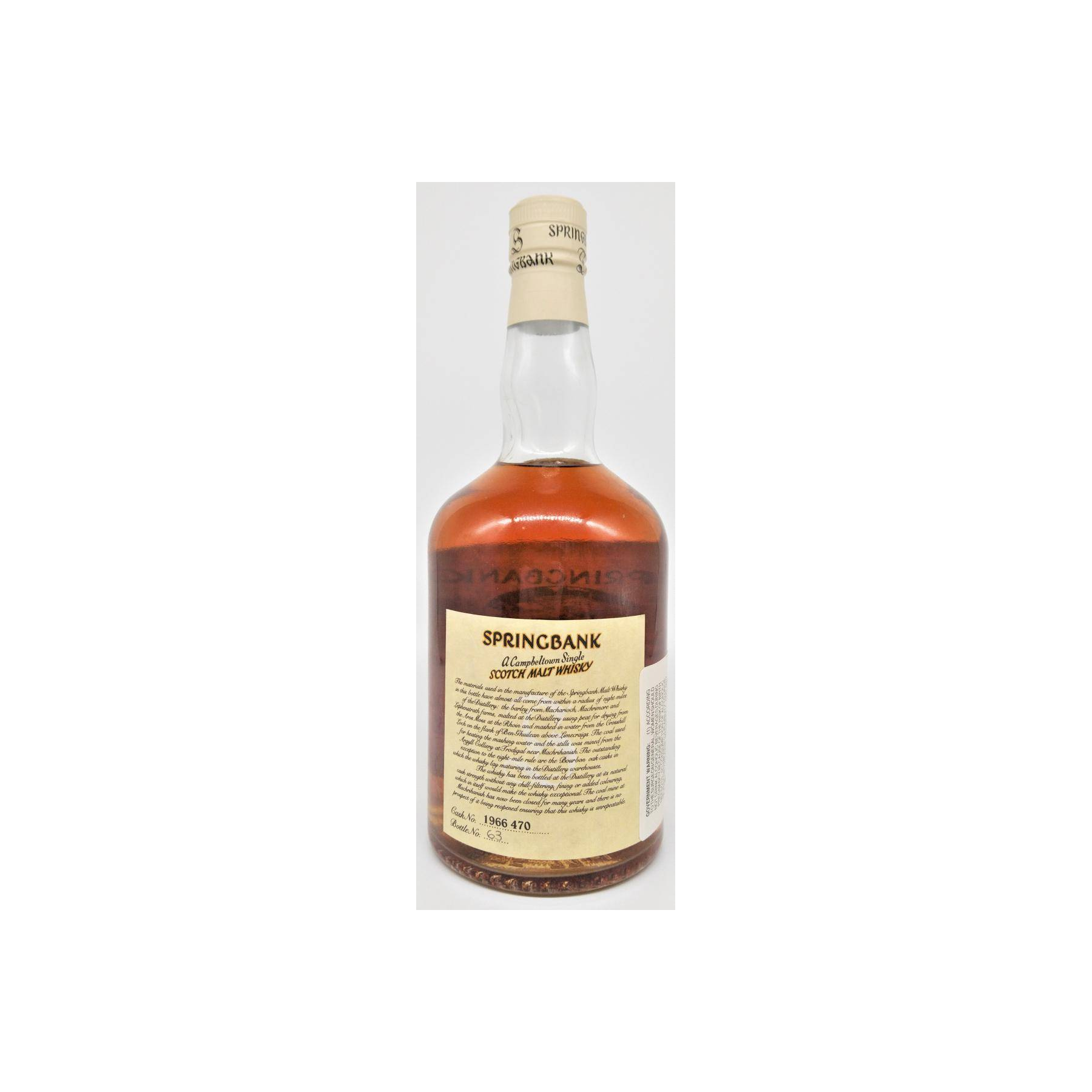 Springbank 1966 30 Years Single Malt Whisky 2