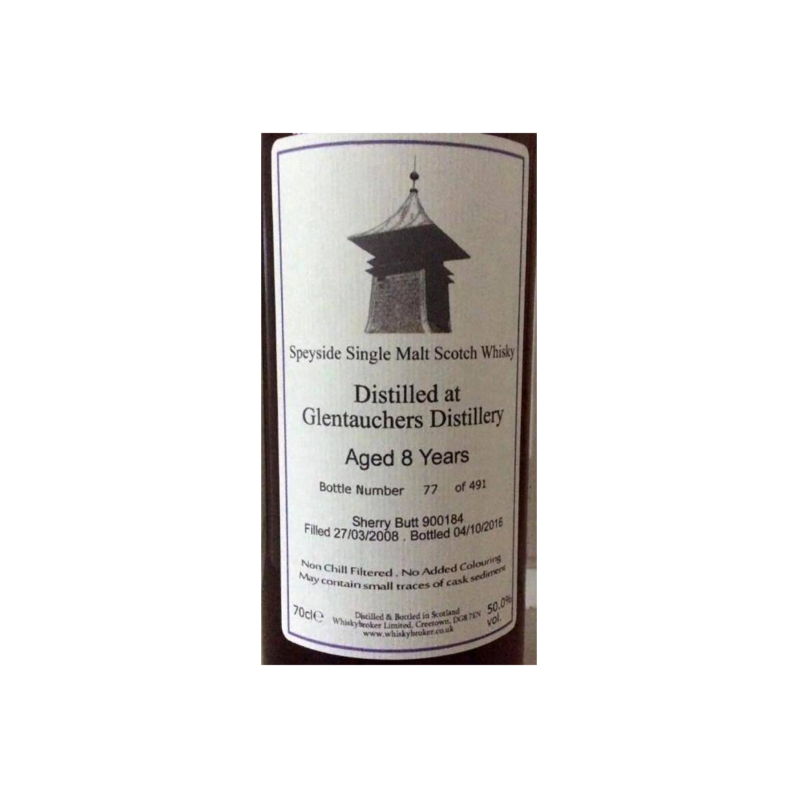 Glentauchers 2008 8 Years Single Malt Whisky 2