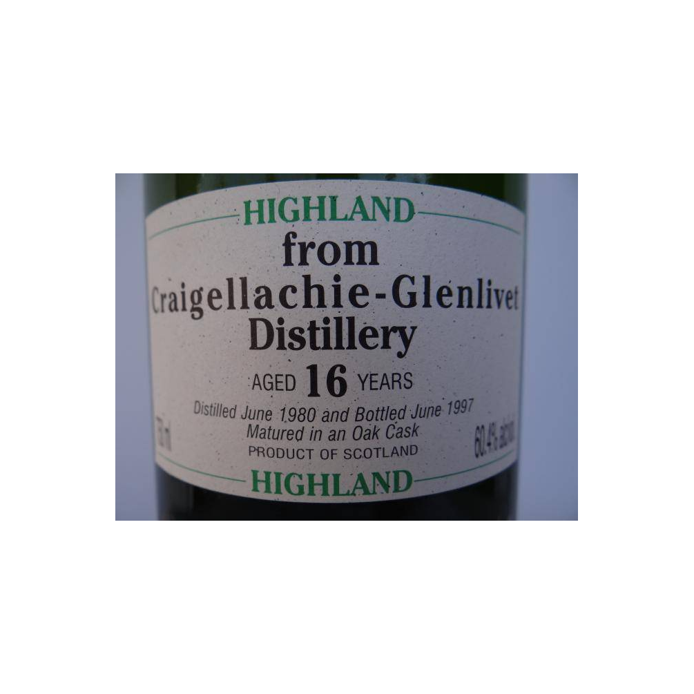 Craigellachie Authentic Collection 1980 16 Years Single Malt Whisky 2