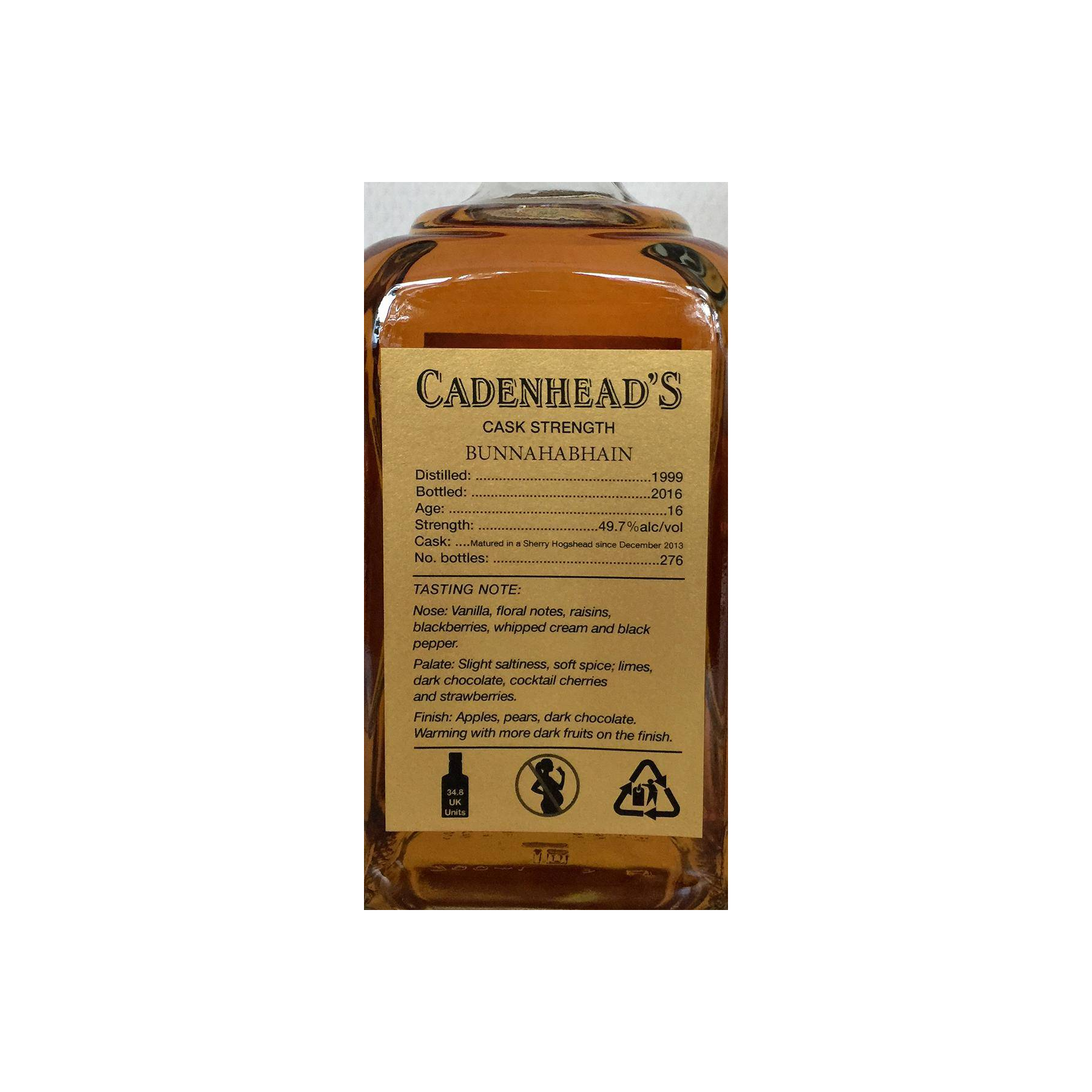 Bunnahabhain Single Cask 1999 16 Years Single Malt Whisky 3
