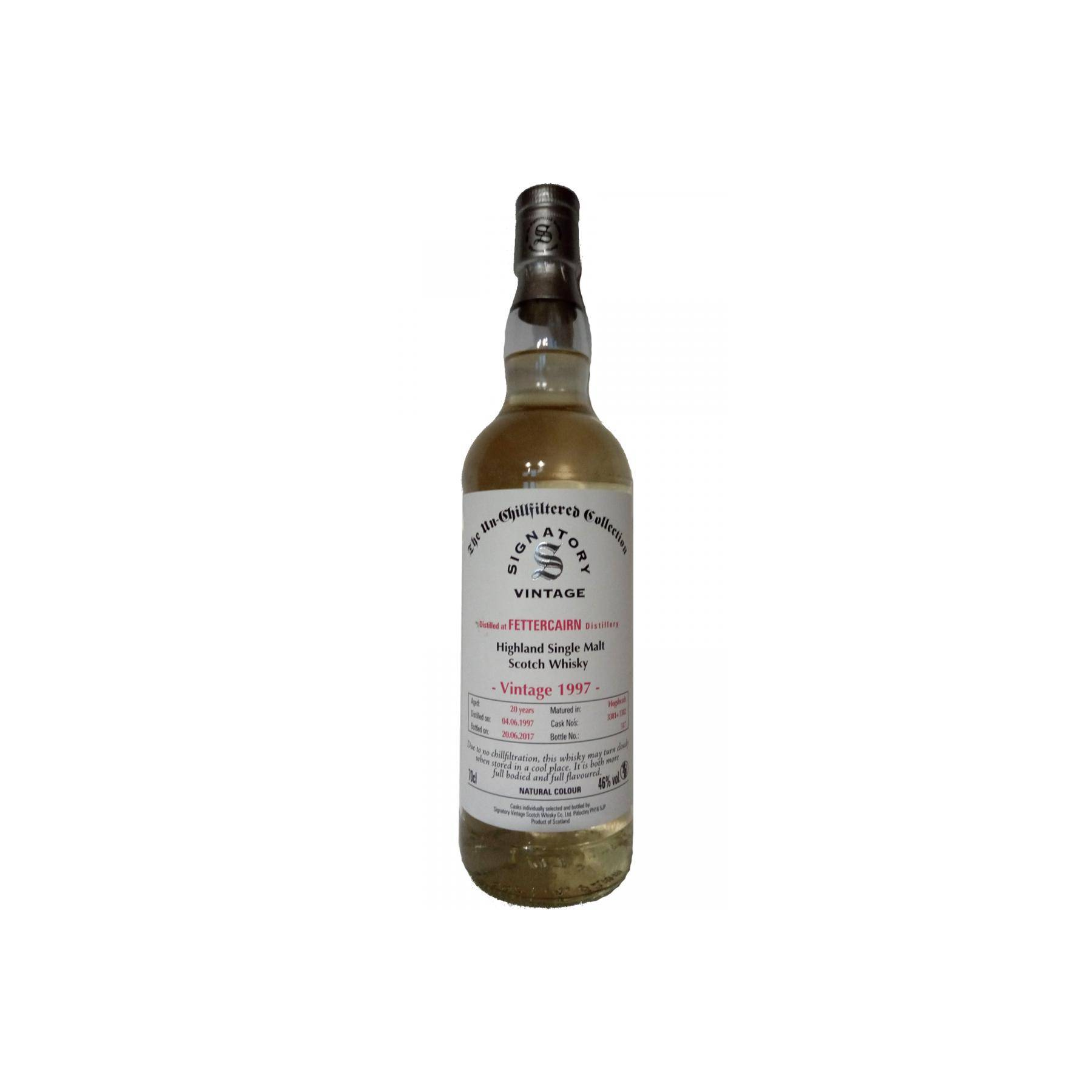 Fettercairn The Un-Chillfiltered Collection 1997 20 Years Single Malt Whisky