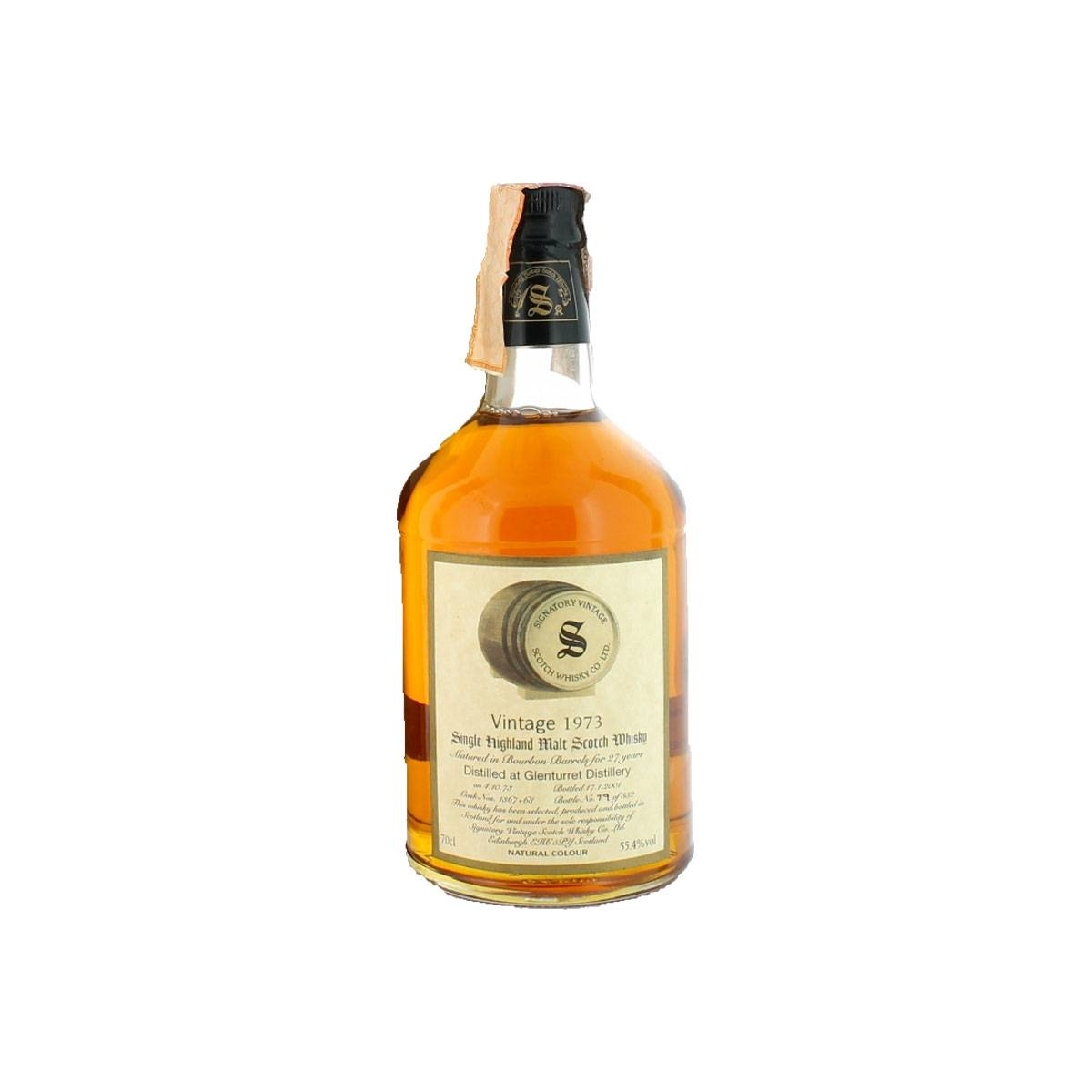 The Glenturret Vintage Collection - Dumpy 1973 27 Years Single Malt Whisky