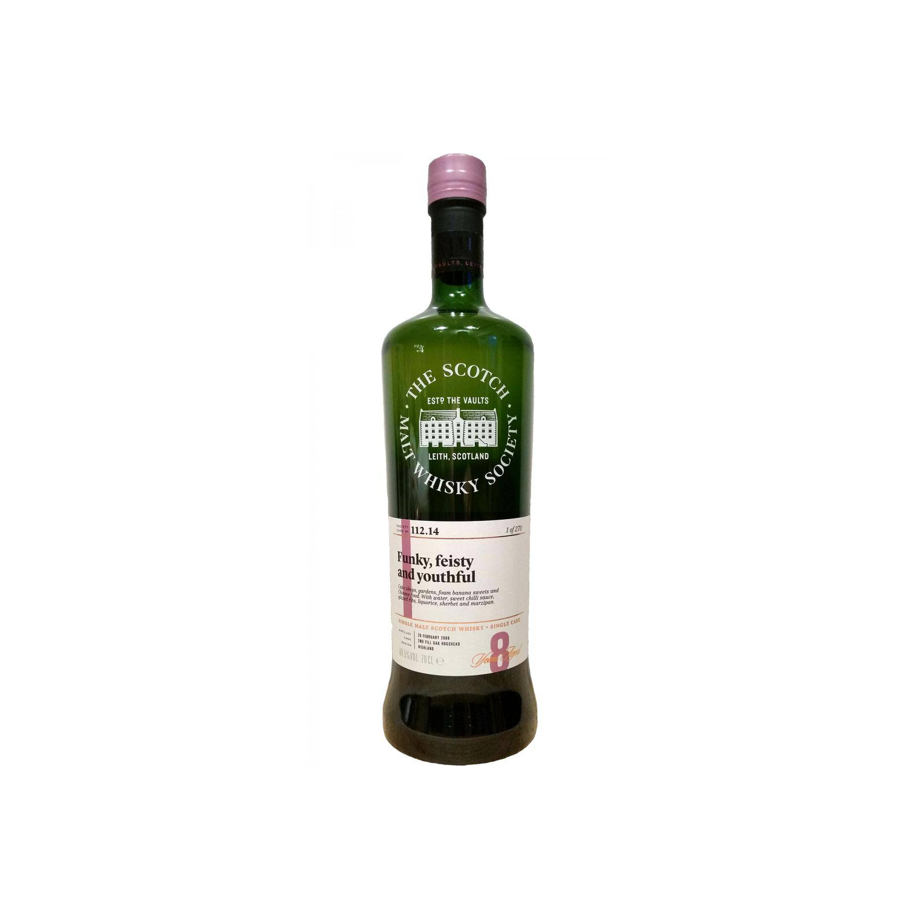 The Scotch Malt Whisky Society 2008 8 Years Single Malt Whisky