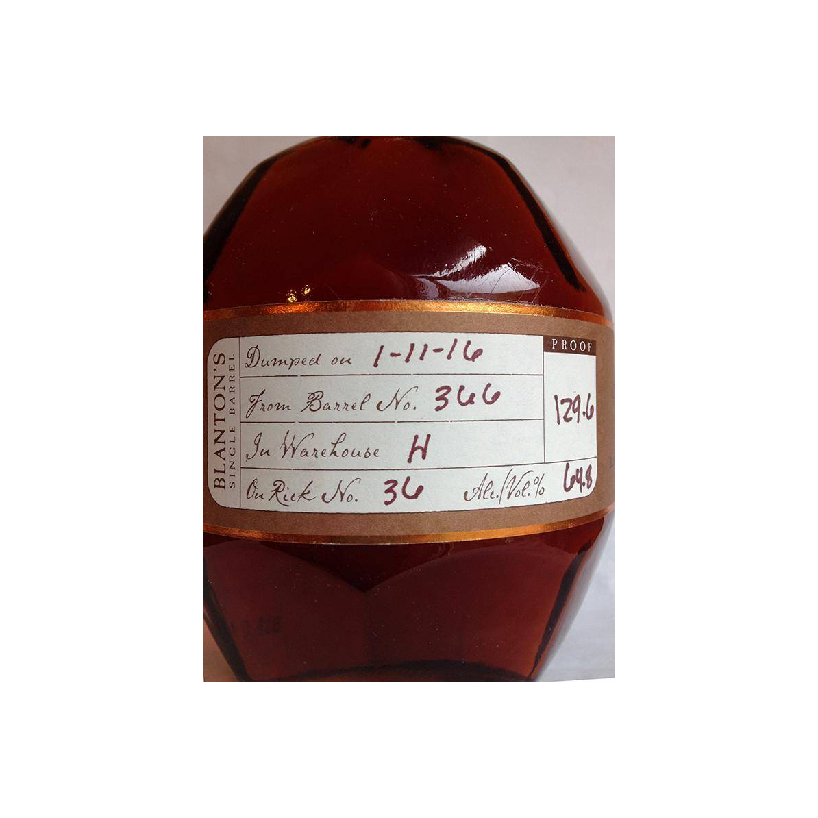 Blanton's Bourbon Whisky 2