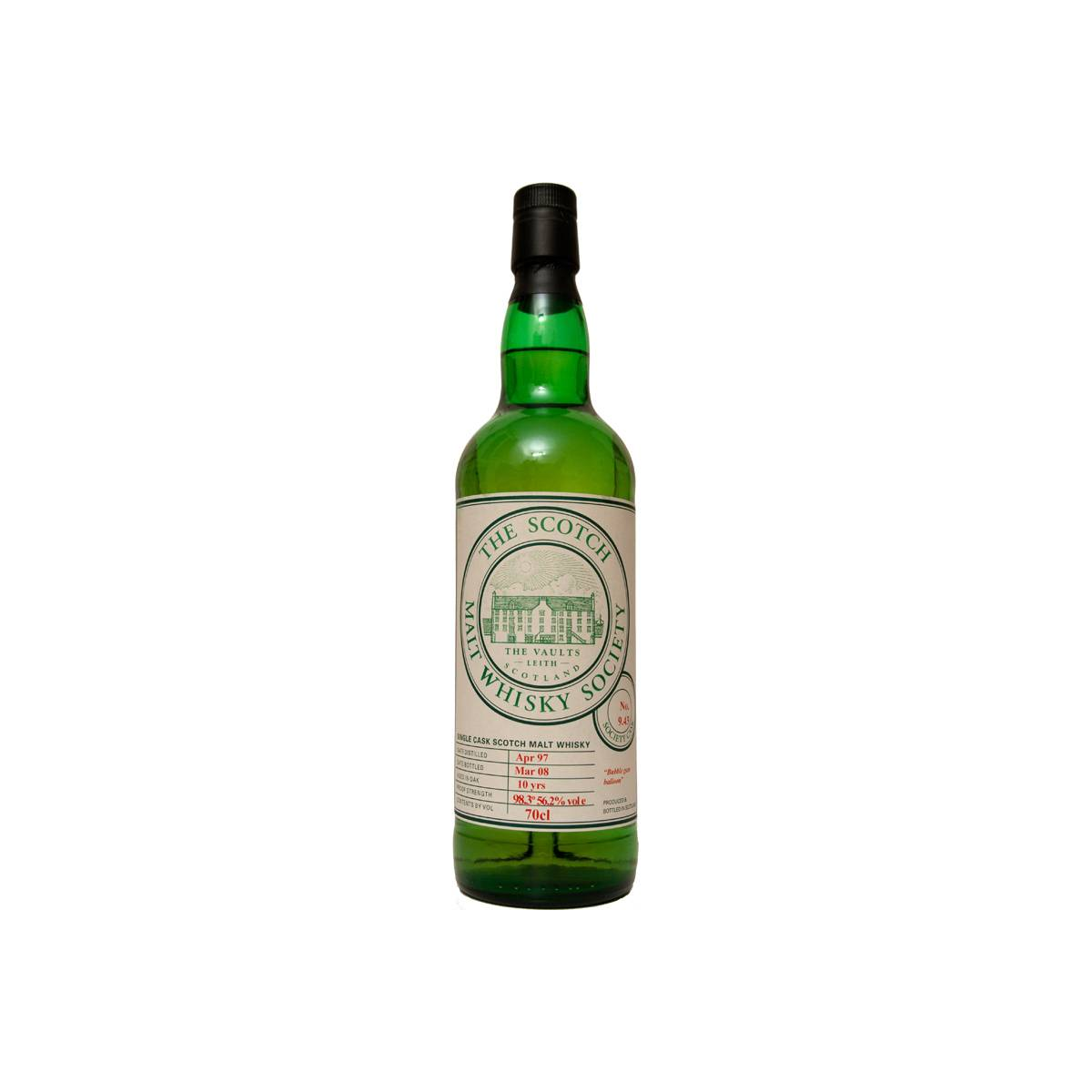 The Scotch Malt Whisky Society 1997 10 Years Single Malt Whisky