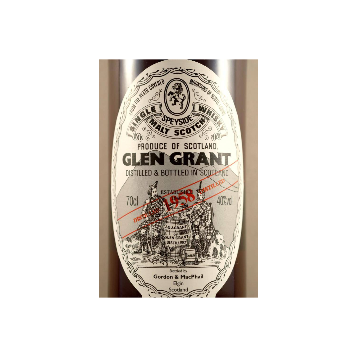Glen Grant Licensed Bottling 1958 50 Years Single Malt Whisky 2