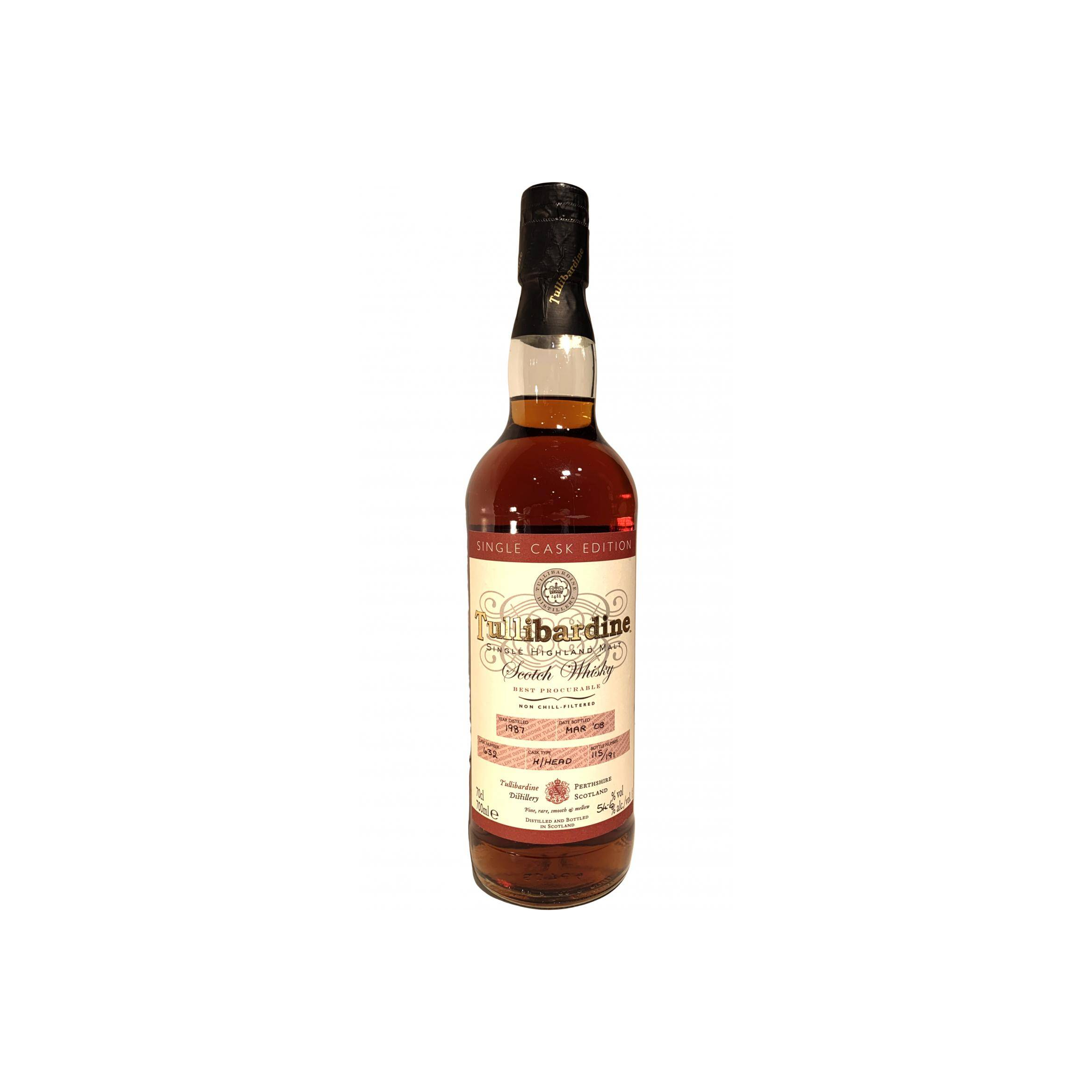 Tullibardine 1987 20 Years Single Malt Whisky