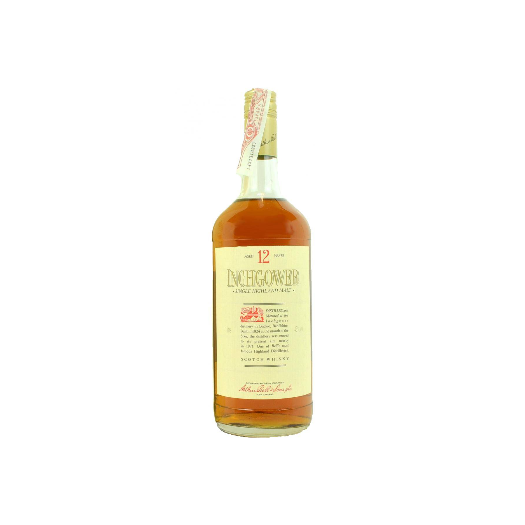 Inchgower 12 Years Single Malt Whisky