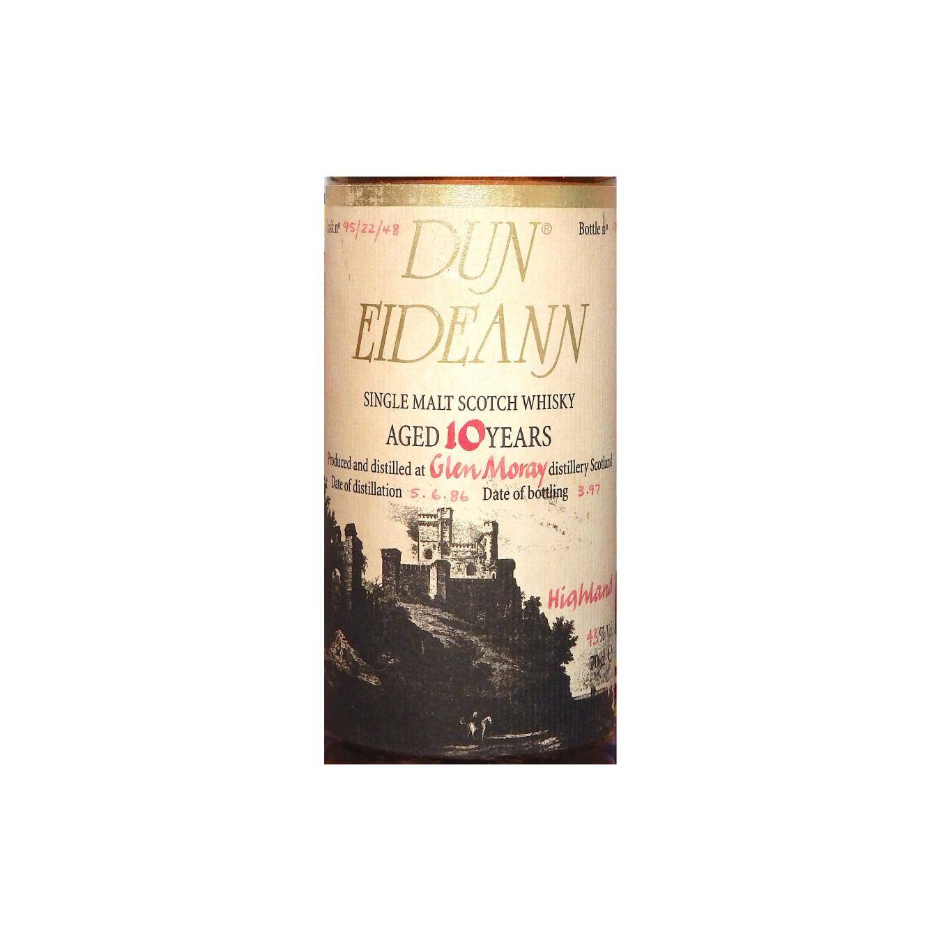 Glen Moray 1986 10 Years Single Malt Whisky 3
