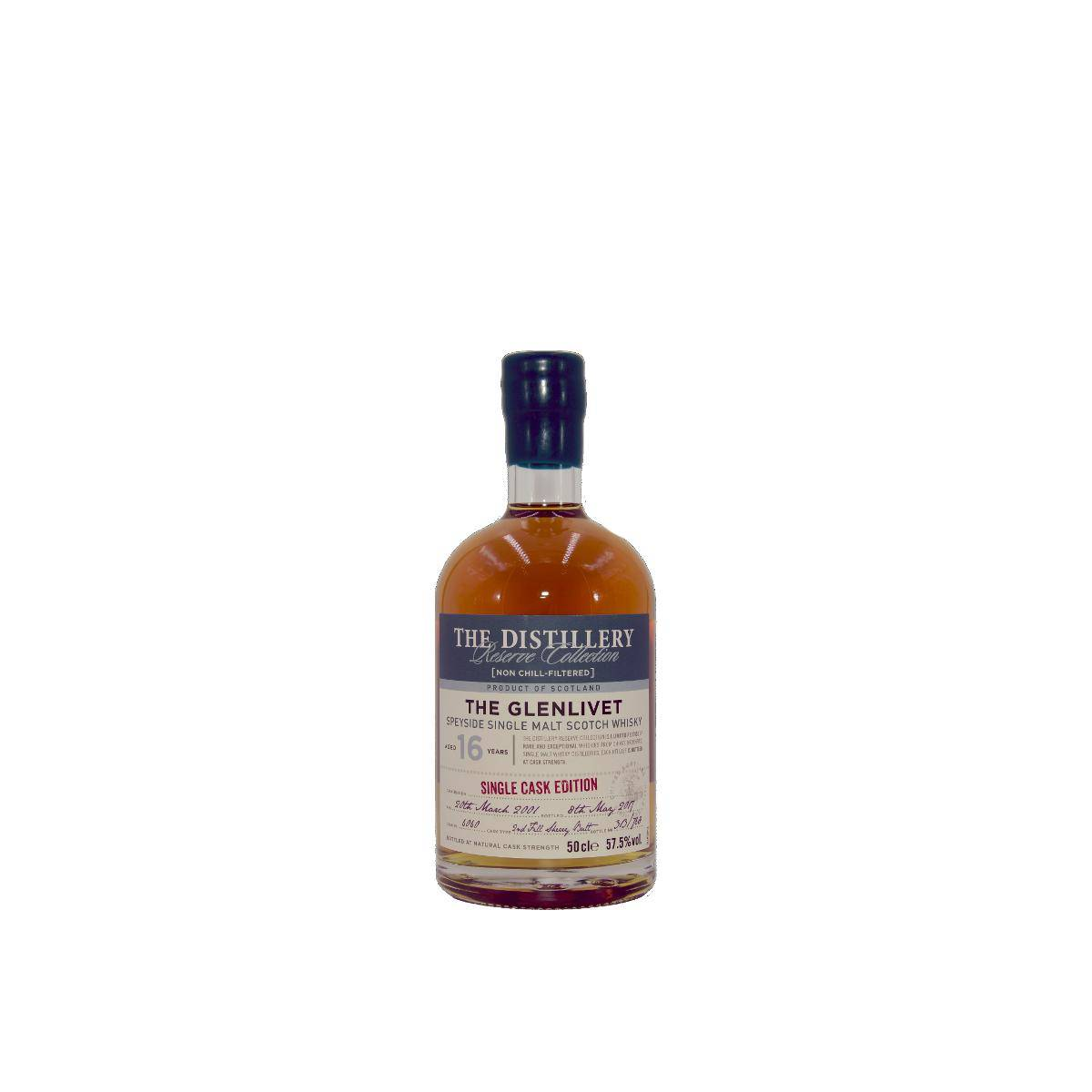 The Glenlivet 2001 16 Years Single Malt Whisky
