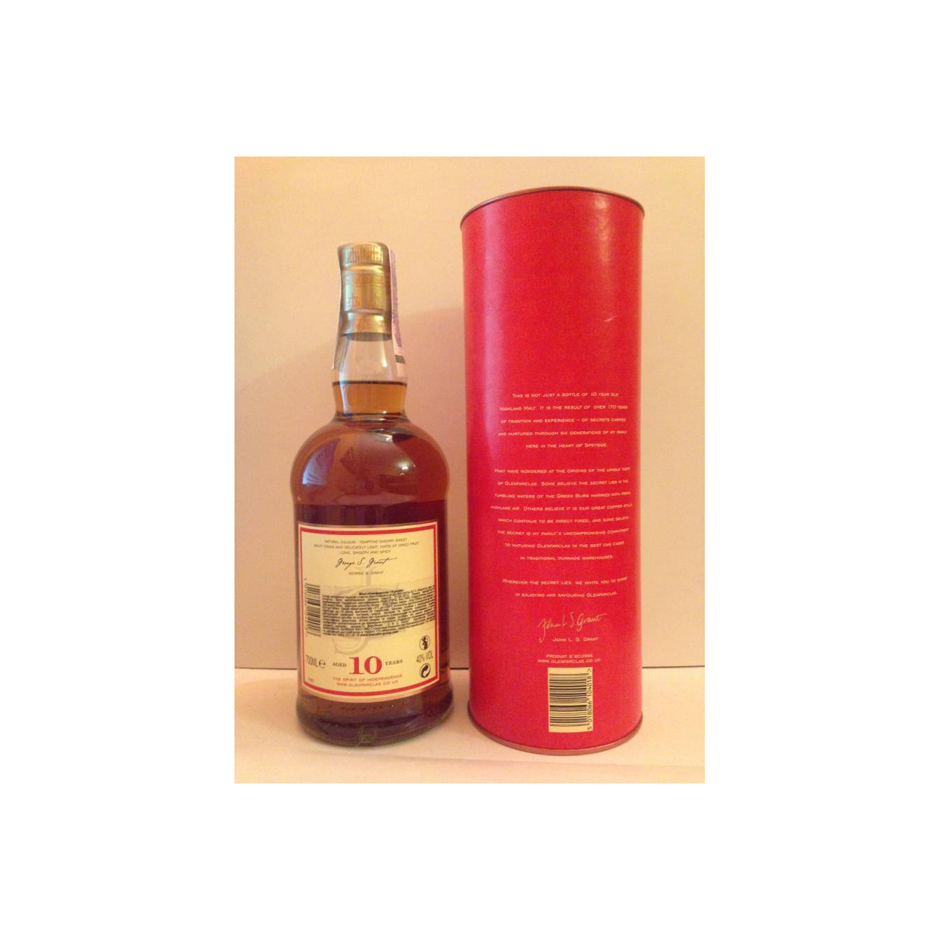 Glenfarclas 10 Years Single Malt Whisky 3