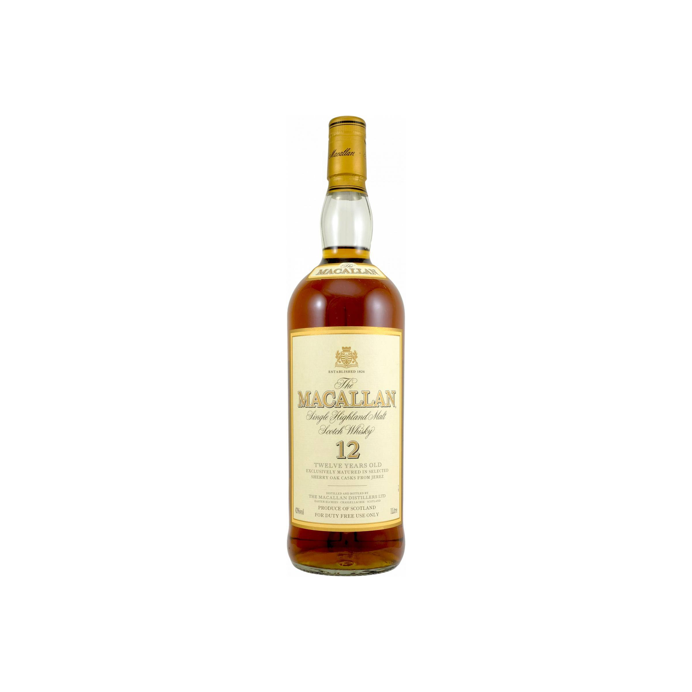 The Macallan 12 Years Single Malt Whisky