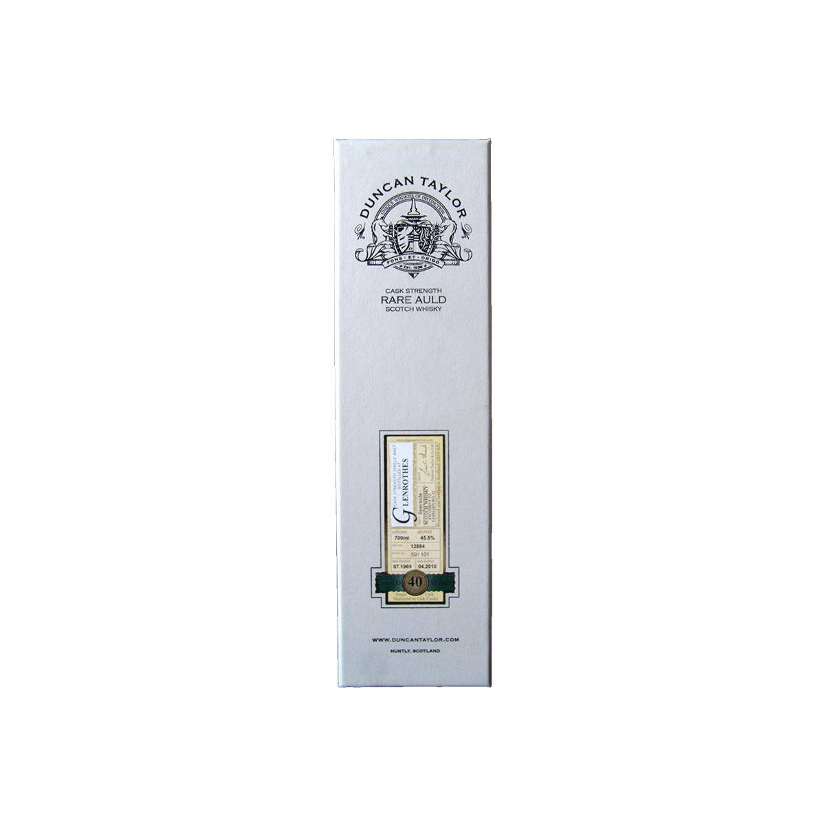 The Glenrothes Rare Auld 1969 40 Years Single Malt Whisky 3