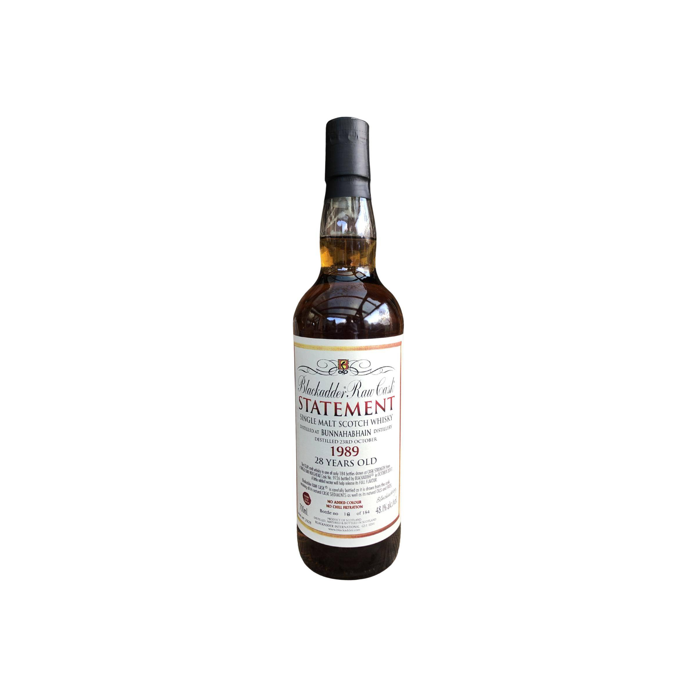Bunnahabhain 1989 28 Years Single Malt Whisky