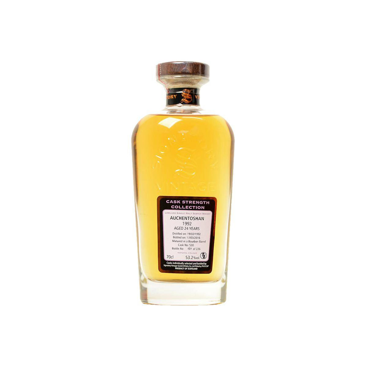 Auchentoshan Cask Strength Collection 1992 24 Years Single Malt Whisky