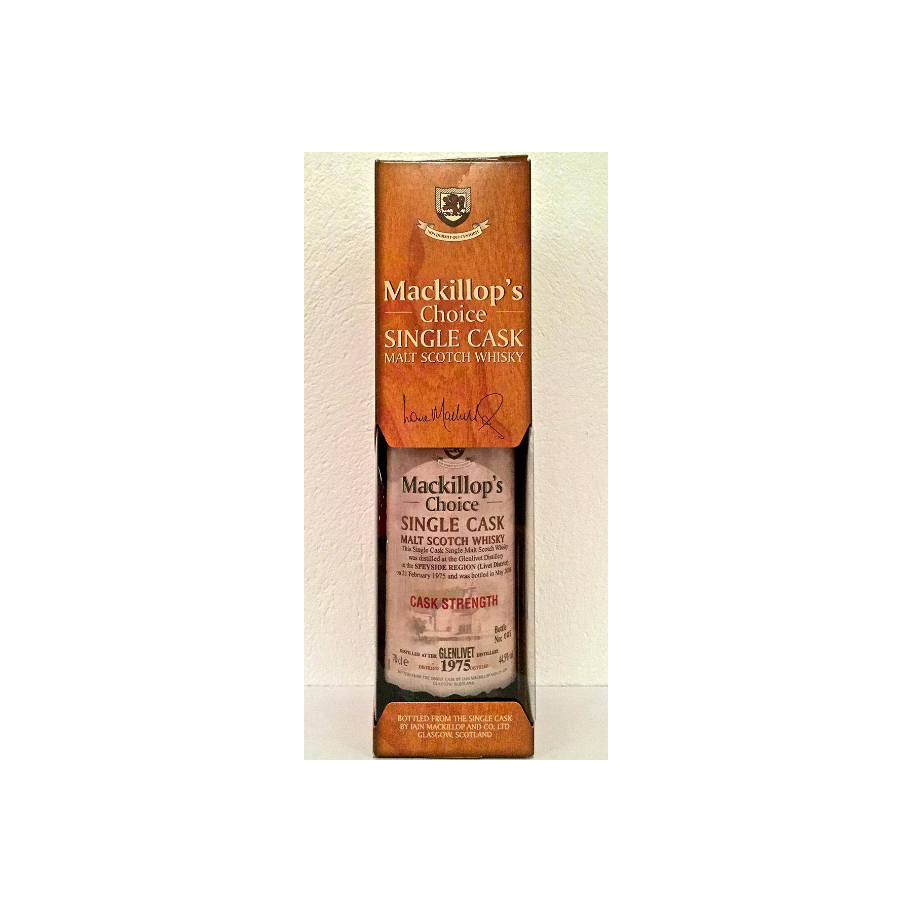 The Glenlivet 1975 33 Years Single Malt Whisky