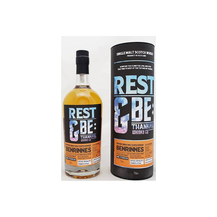 Benrinnes Limited Edition 1995 19 Years Single Malt Whisky