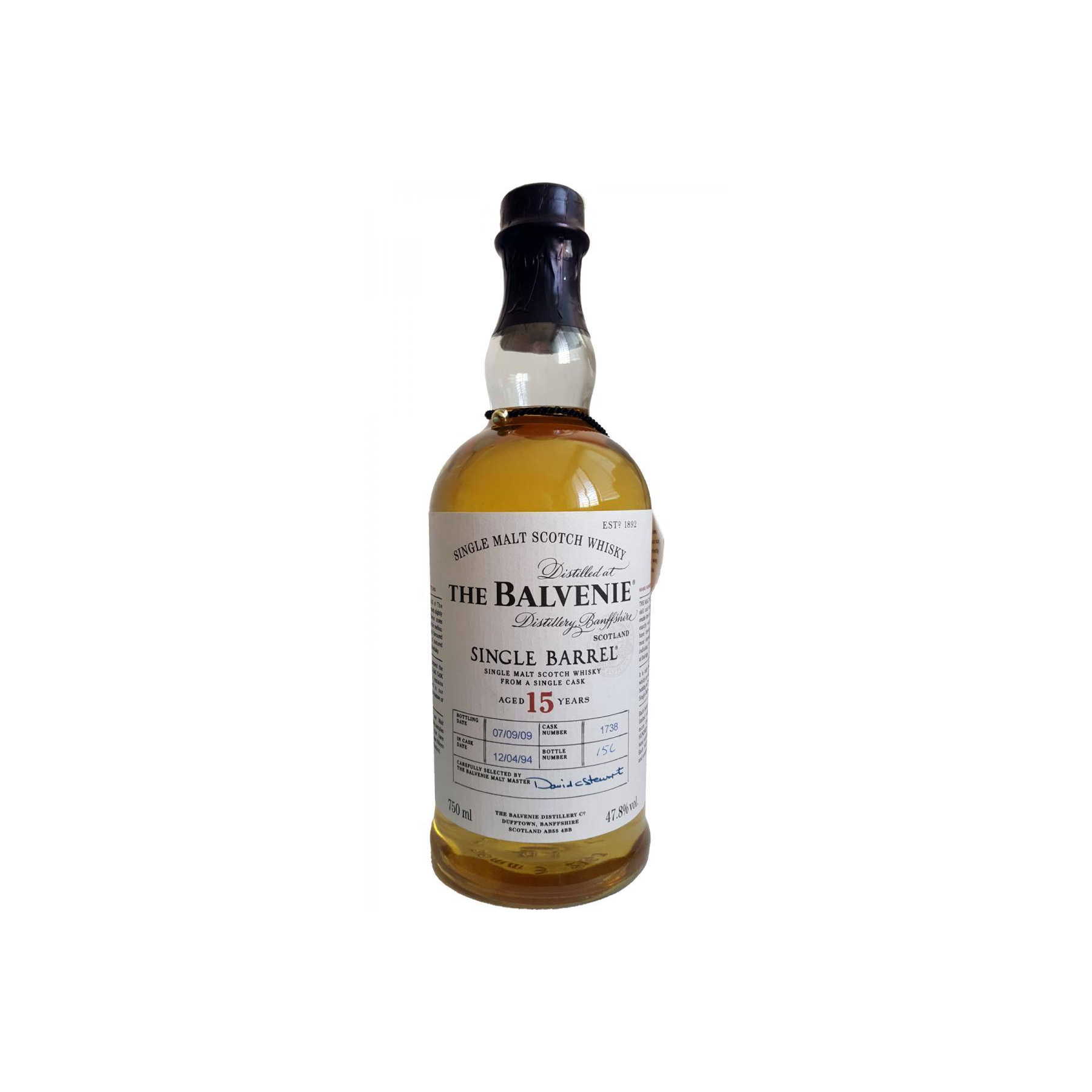 The Balvenie Single Cask 1994 15 Years Single Malt Whisky