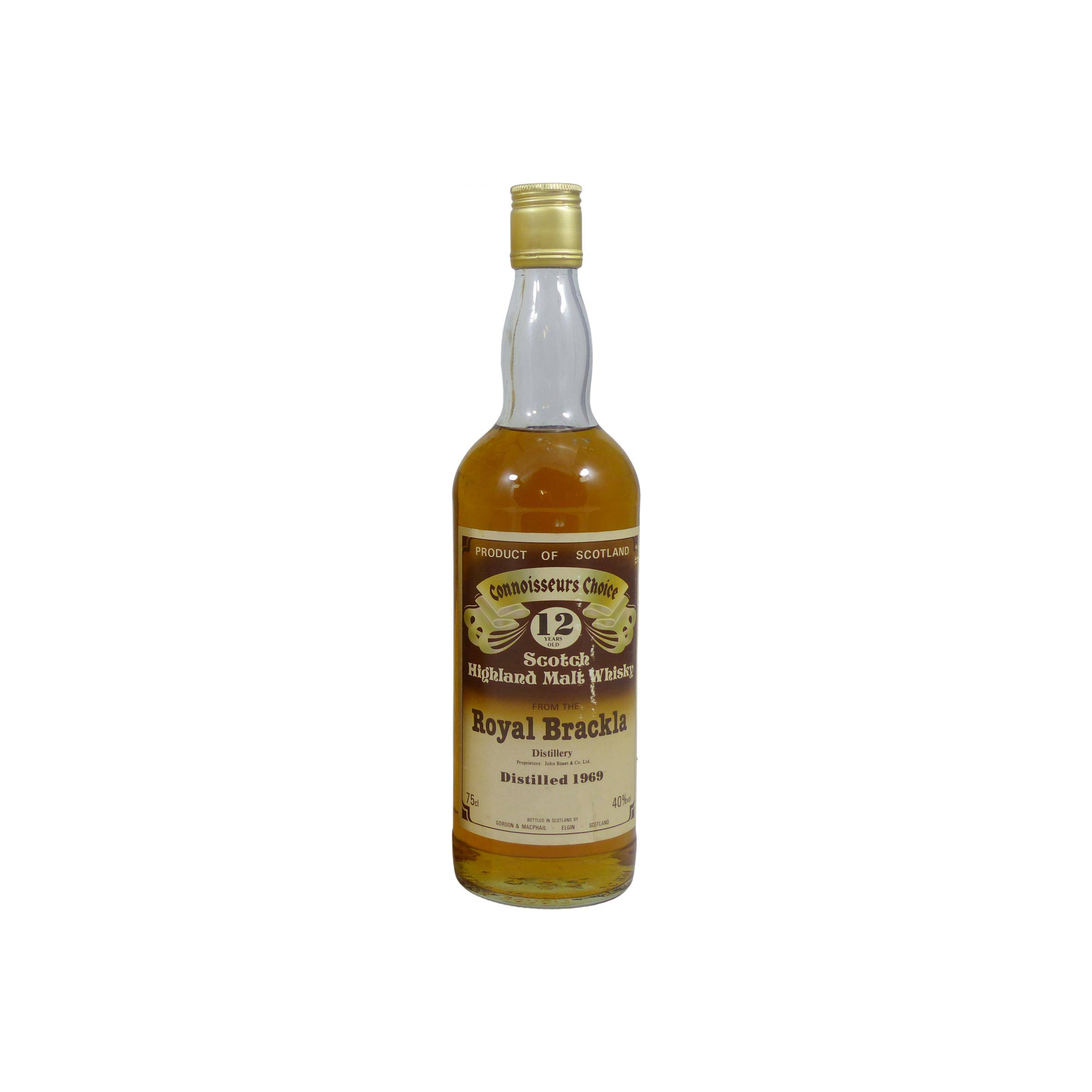 Royal Brackla Connoisseurs Choice 1969 12 Years Single Malt Whisky