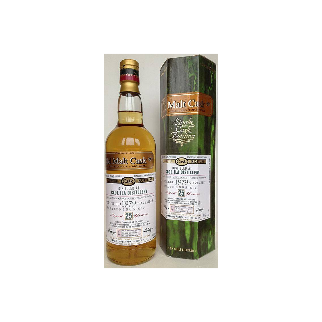 Caol Ila Old Malt Cask 1979 25 Years Single Malt Whisky 3