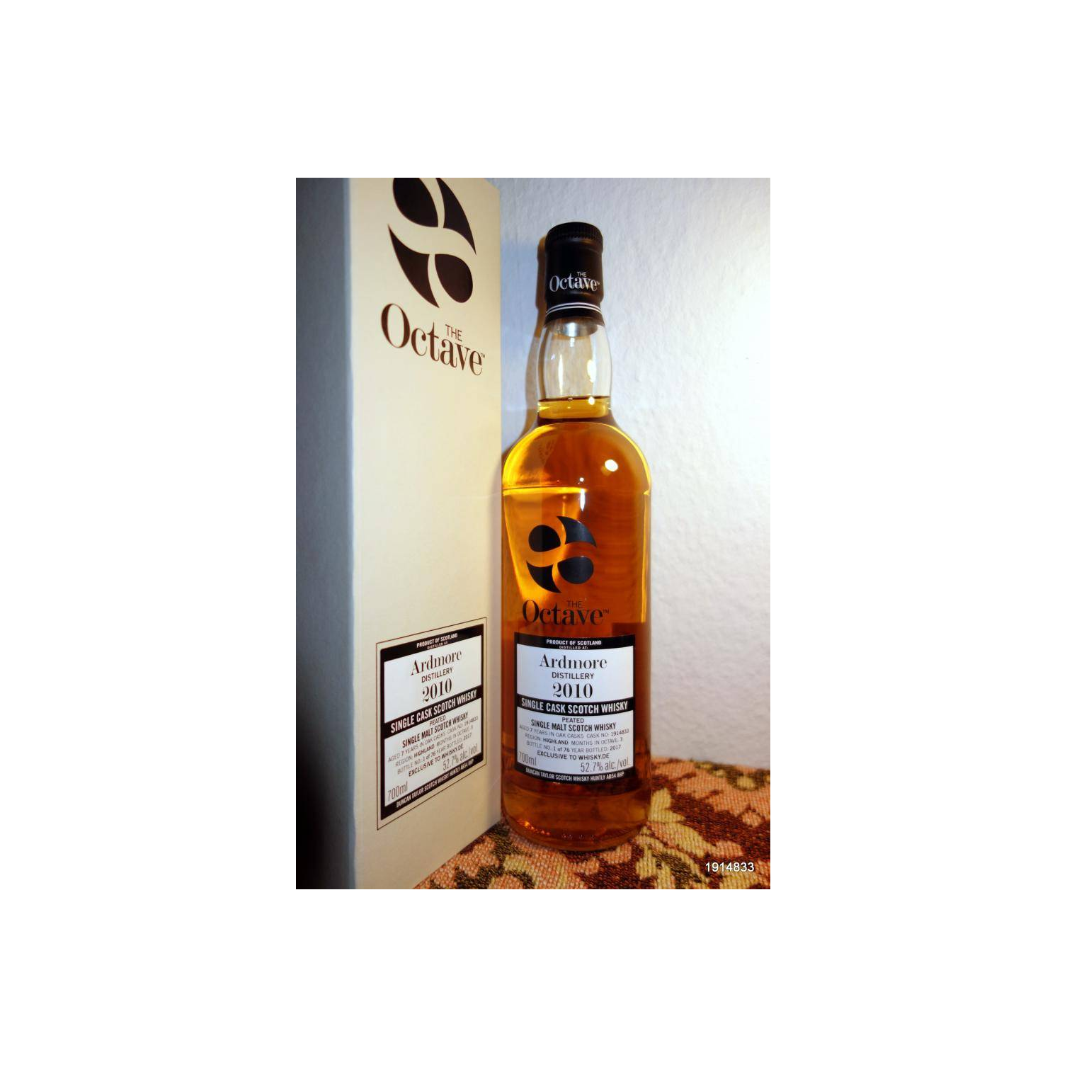 Ardmore The Octave 2010 7 Years Single Malt Whisky